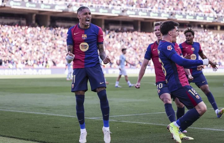 Dingo ! Mené 3-1, le Barça arrache la victoire à la 98e minute face à Vigo