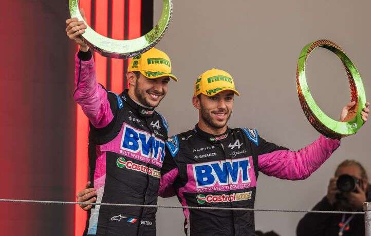 Génie ! Il mise 1 euro sur le podium d’Ocon et Gasly et gagne 125.000 euros