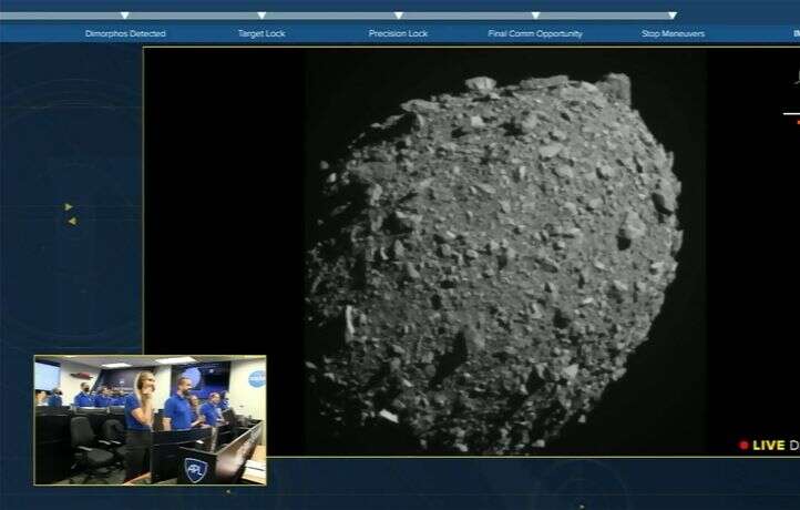 Une sonde envoyée sur un astéroïde dévié par la Nasa