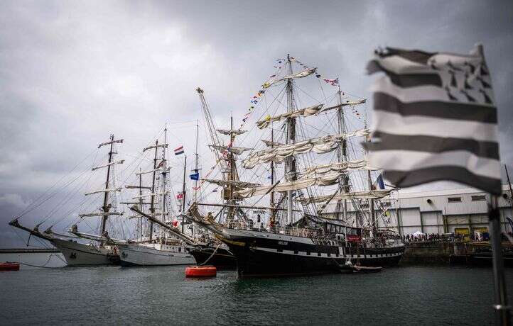 Malgré la pluie, les Fêtes maritimes de Brest ont séduit 500.000 visiteurs