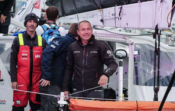 Un skipper apprend le sexe de son futur bébé en plein Vendée Globe