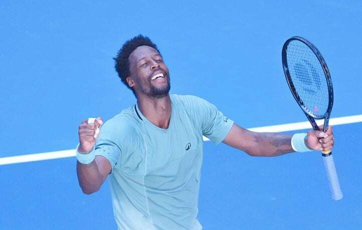 A 38 piges, Monfils s’envoie le 4e mondial et rejoint les 8e de finale