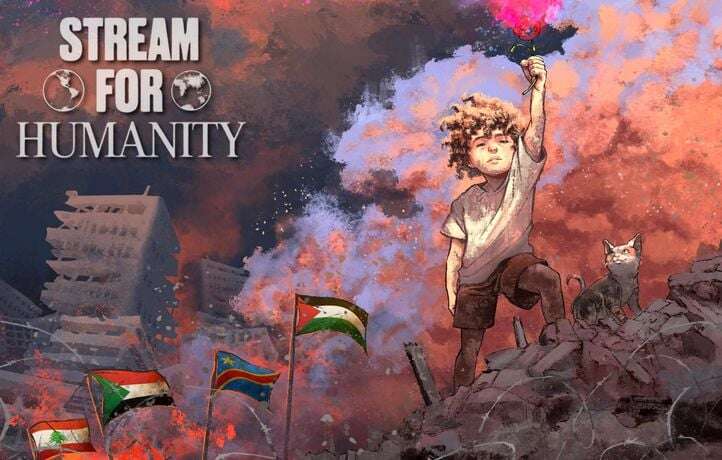 C’est quoi, le marathon caritatif « Stream for Humanity » ?