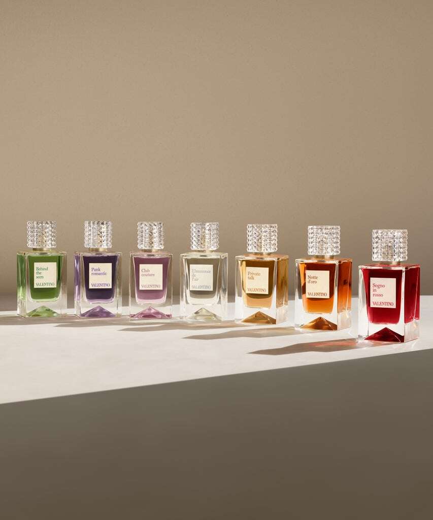 Valentino’s New Fragrance Collection Is Inspired By Haute Couture