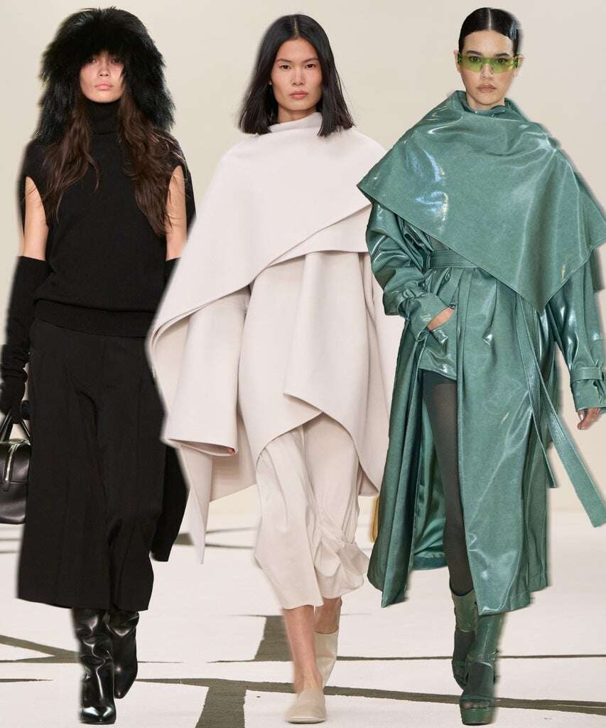 Move Over Scarf Coats, Cape Jackets Are The Next It Outerwear Trend