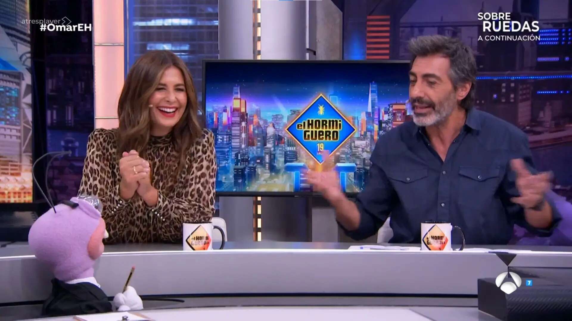 Nuria Roca y Juan del Val, en 'El Hormiguero': 