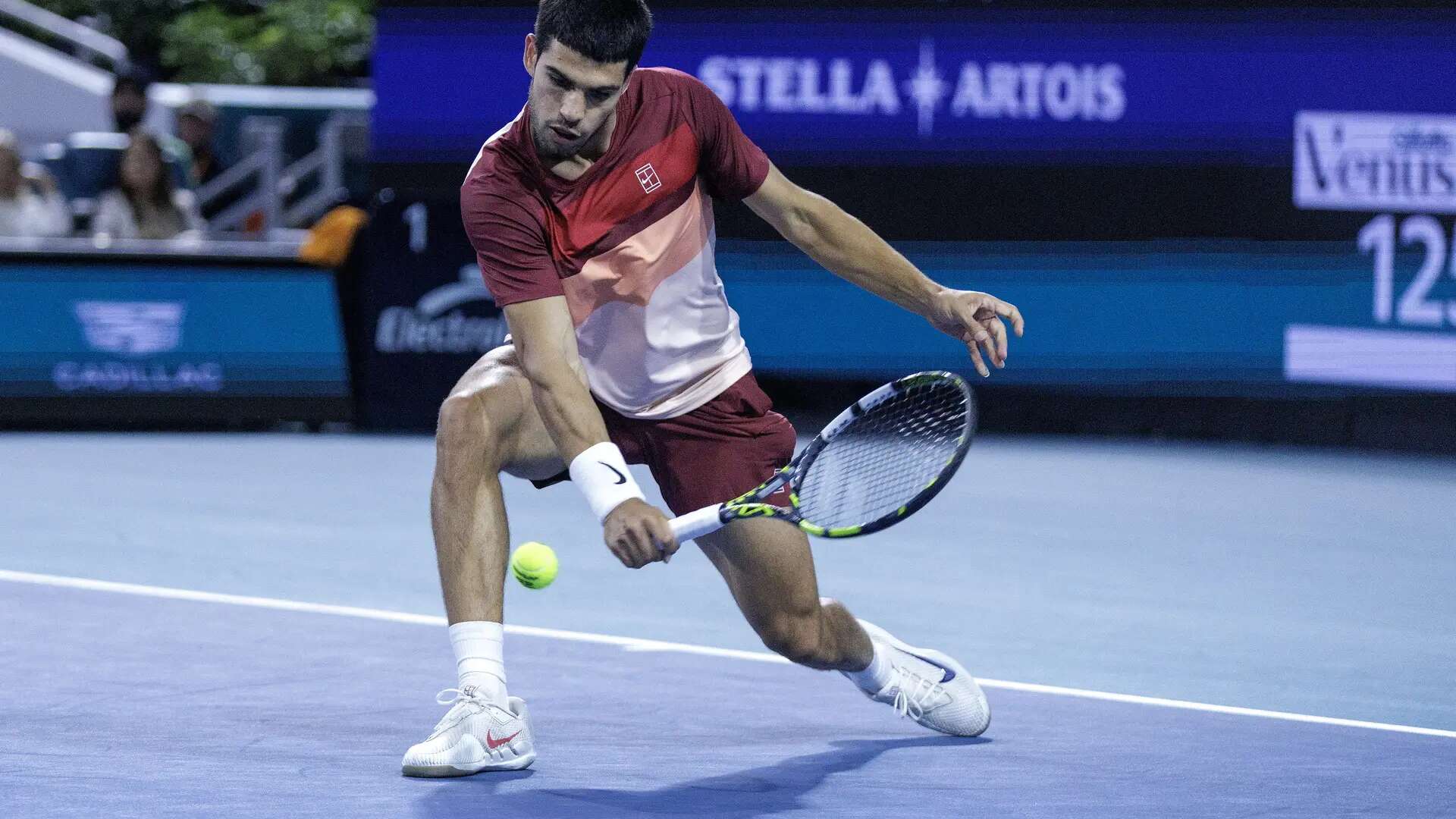 Batacazo de Carlos Alcaraz en Miami: se estrella ante Goffin y dice adiós en su debut