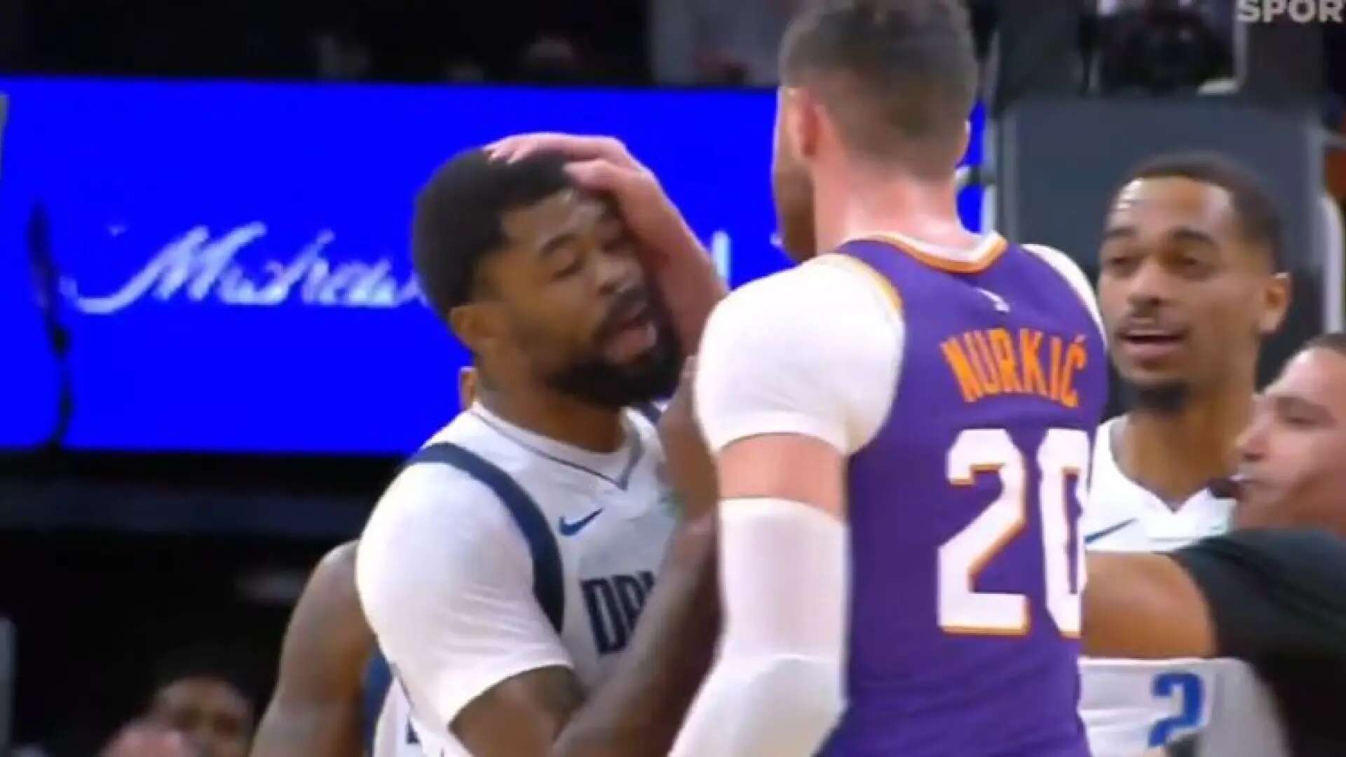 Tangana en la NBA: hasta tres expulsados por enzarzarse a puñetazos en el Suns vs Mavericks