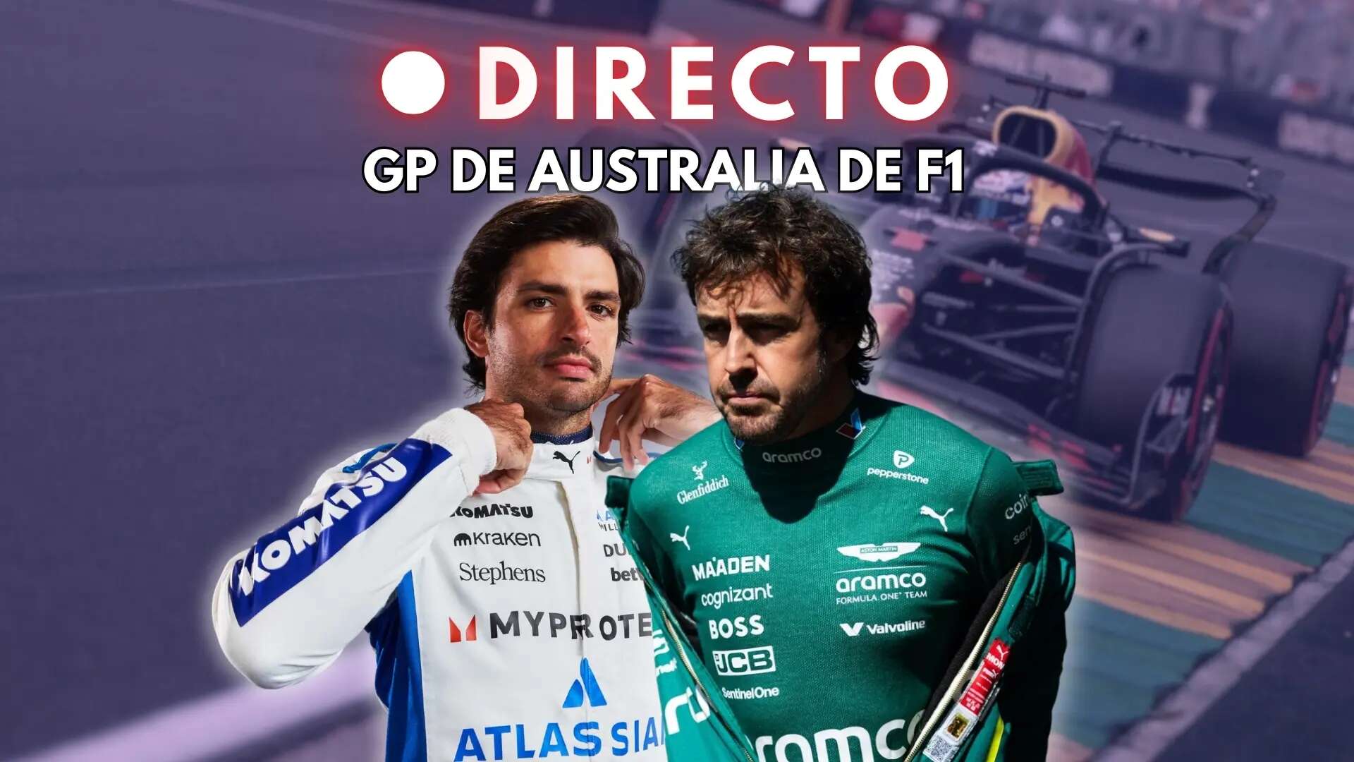 GP de Australia de F1, en directo: última hora de Carlos Sainz y Fernando Alonso en Melbourne