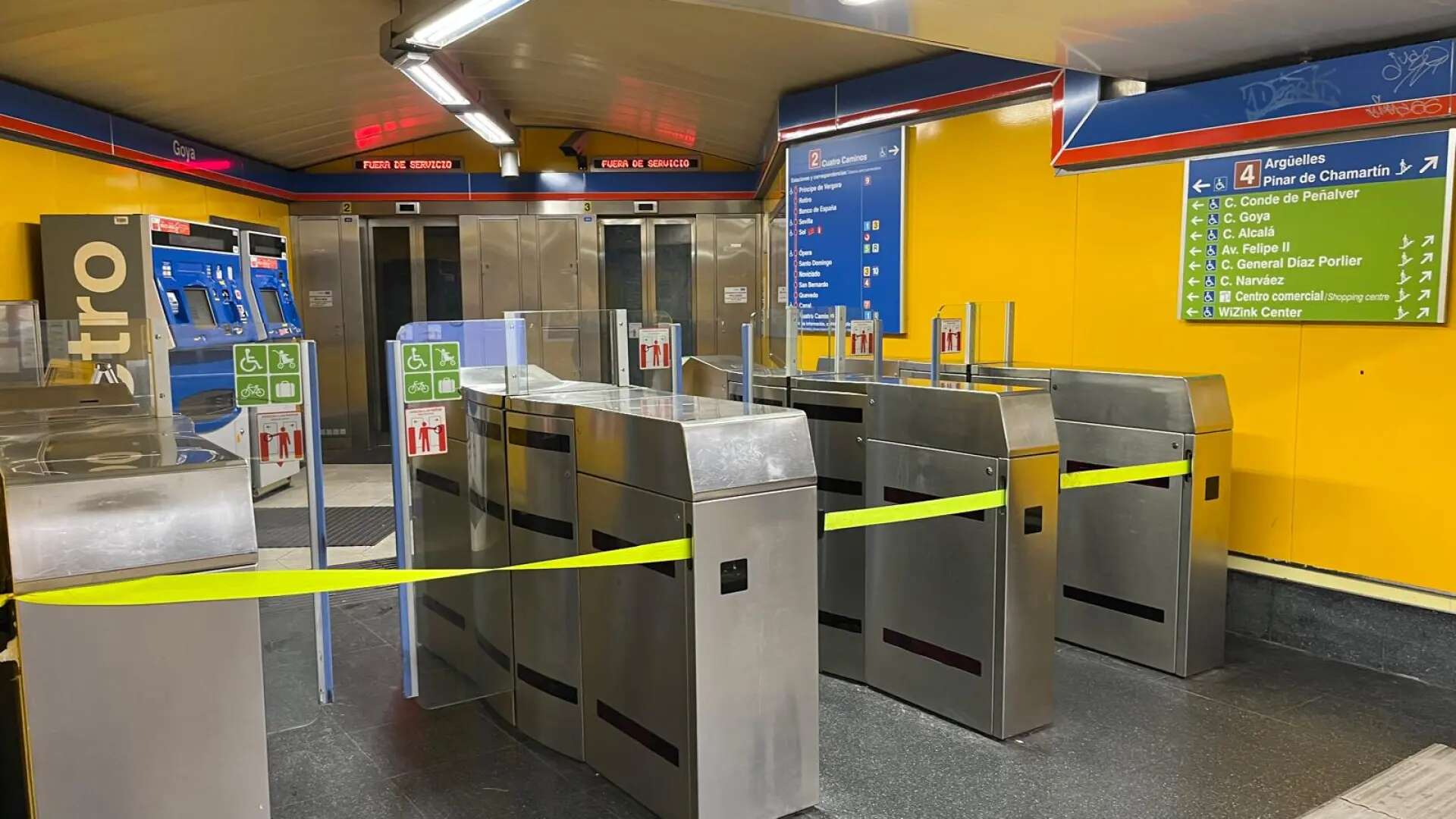 Seis estaciones de Metro pondrán ascensores directos de la calle al andén desde este trimestre