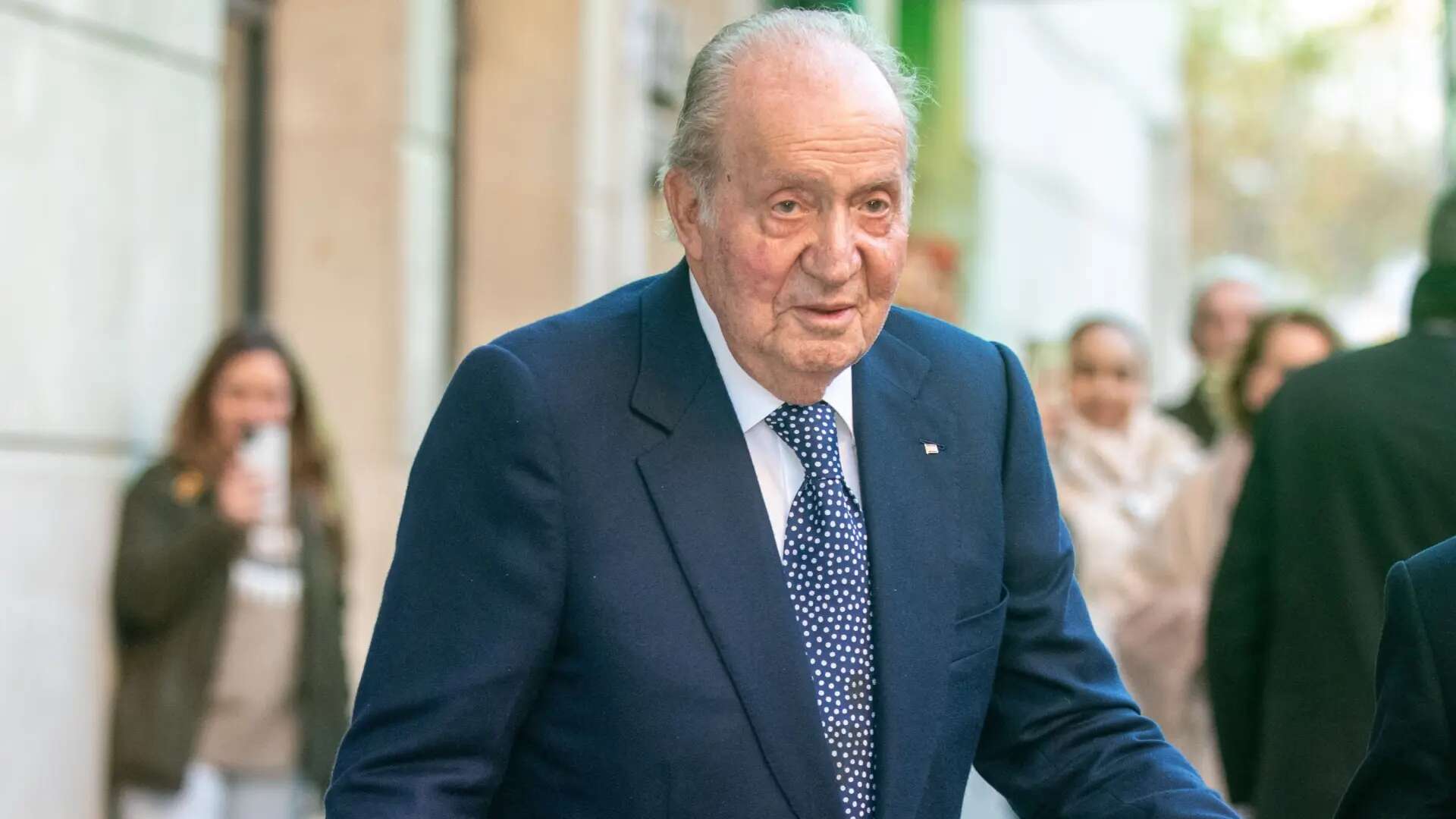 El rey Juan Carlos está en Madrid para asistir al funeral de su sobrino Juan Gómez-Acebo