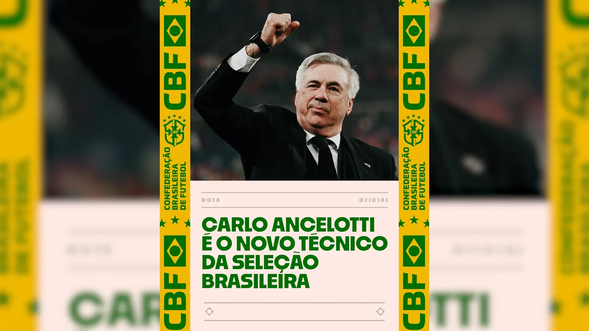 Ya es oficial: Brasil anuncia que Ancelotti ha firmado como seleccionador de la Canarinha