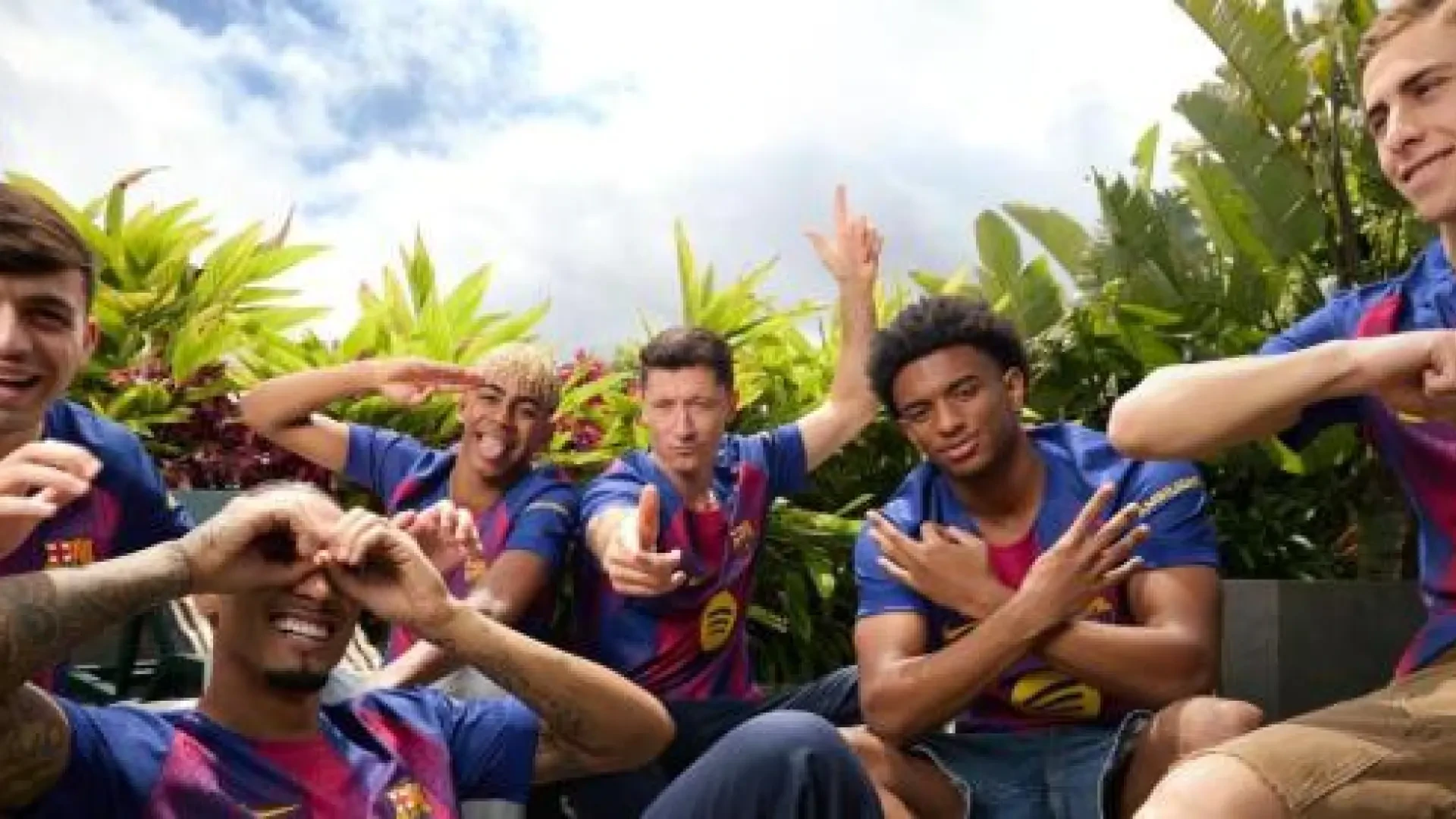 La frase de Lamine Yamal en la presentación de la nueva camiseta del Barça: 