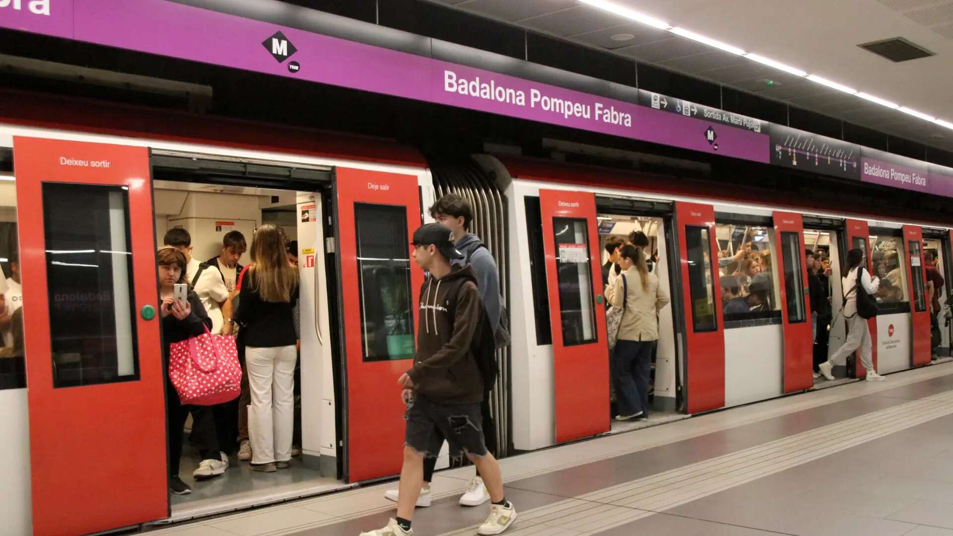 Huelga indefinida de la plantilla de Securitas en el metro de Barcelona después de que un vigilante perdiera un ojo por una agresión