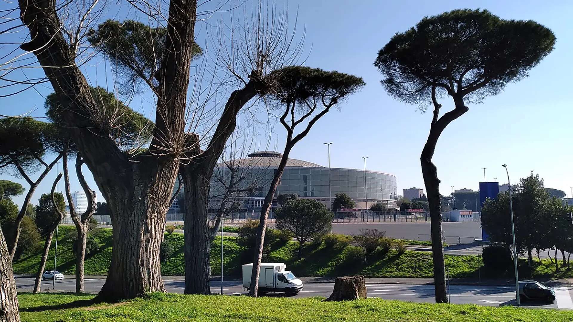 Santuarios del deporte. Palazzo Dello Sport, Roma