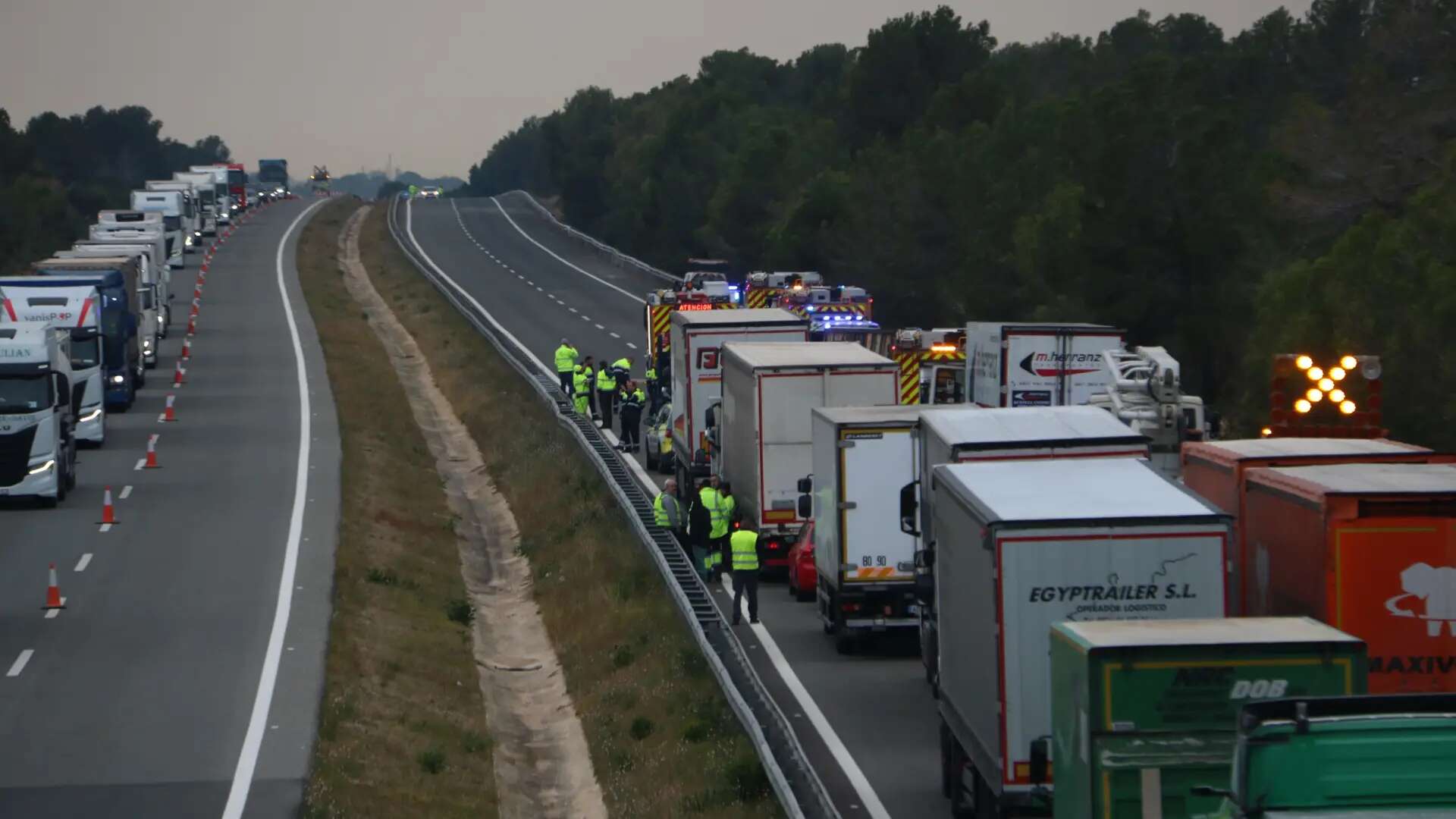 Trànsit reforzará la comunicación durante los accidentes con un 