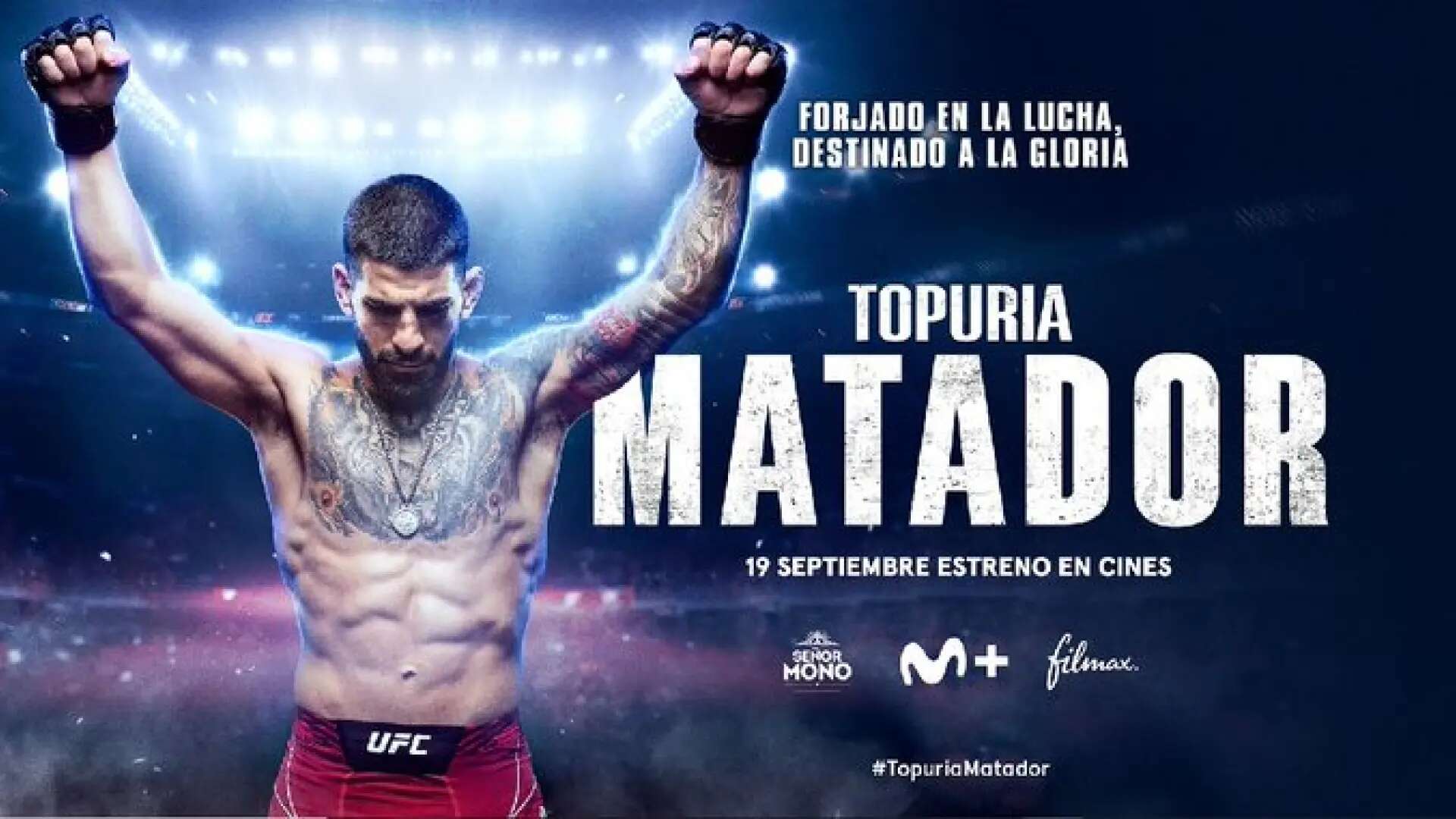 El fenómeno Topuria, imparable: extiende sus éxitos de UFC y popularidad al cine