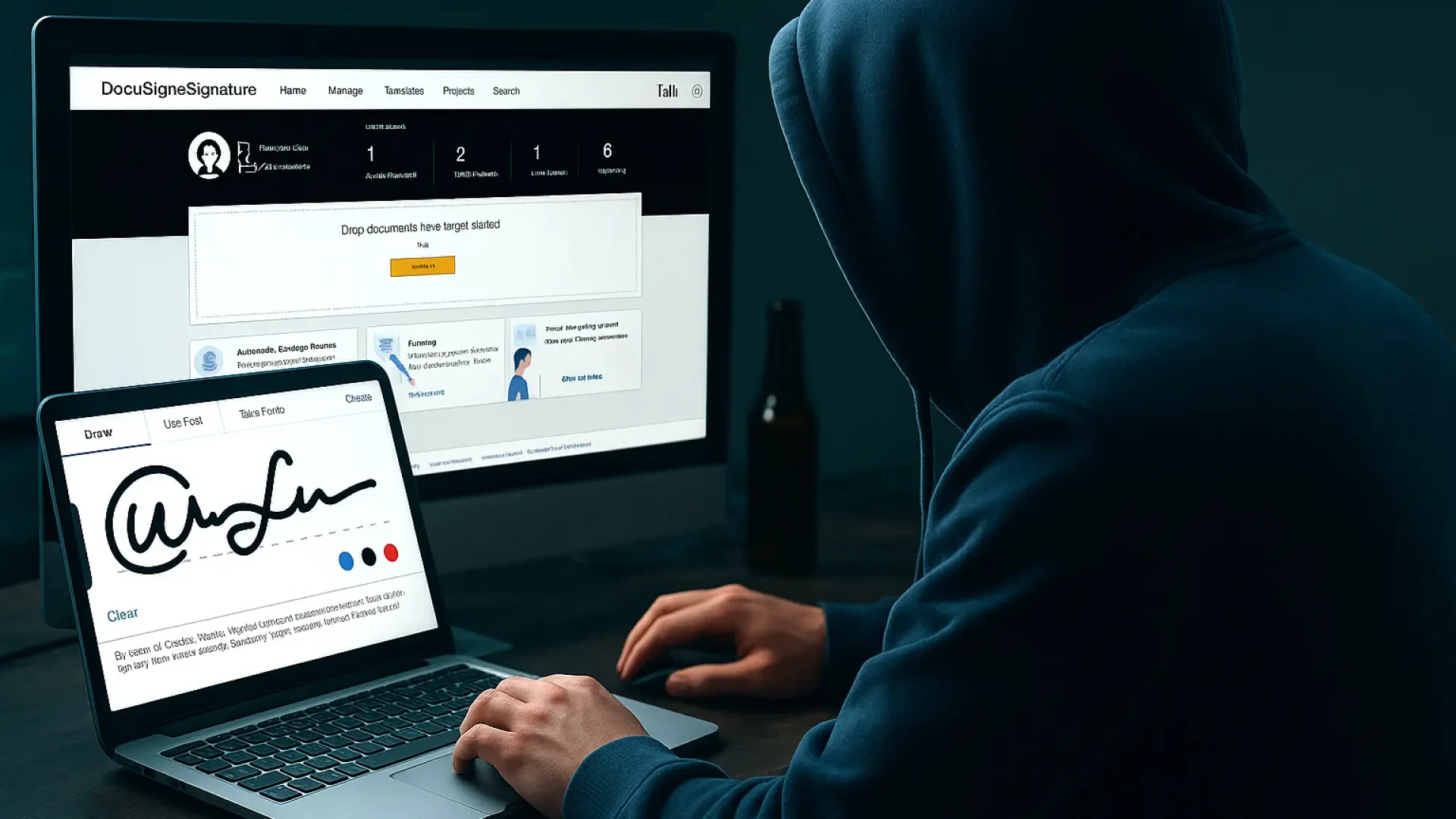 Cuidado con la firma digital: alertan de estafas de phishing que suplantan a DocuSign