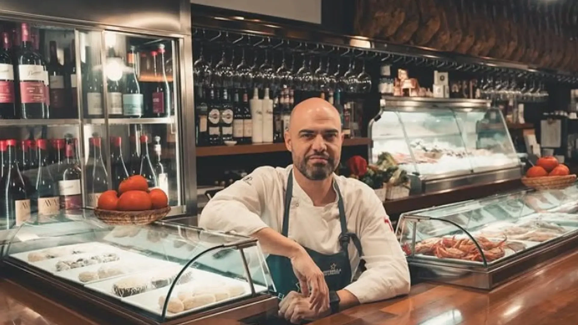 Odón Martínez, chef con un Sol Repsol: 