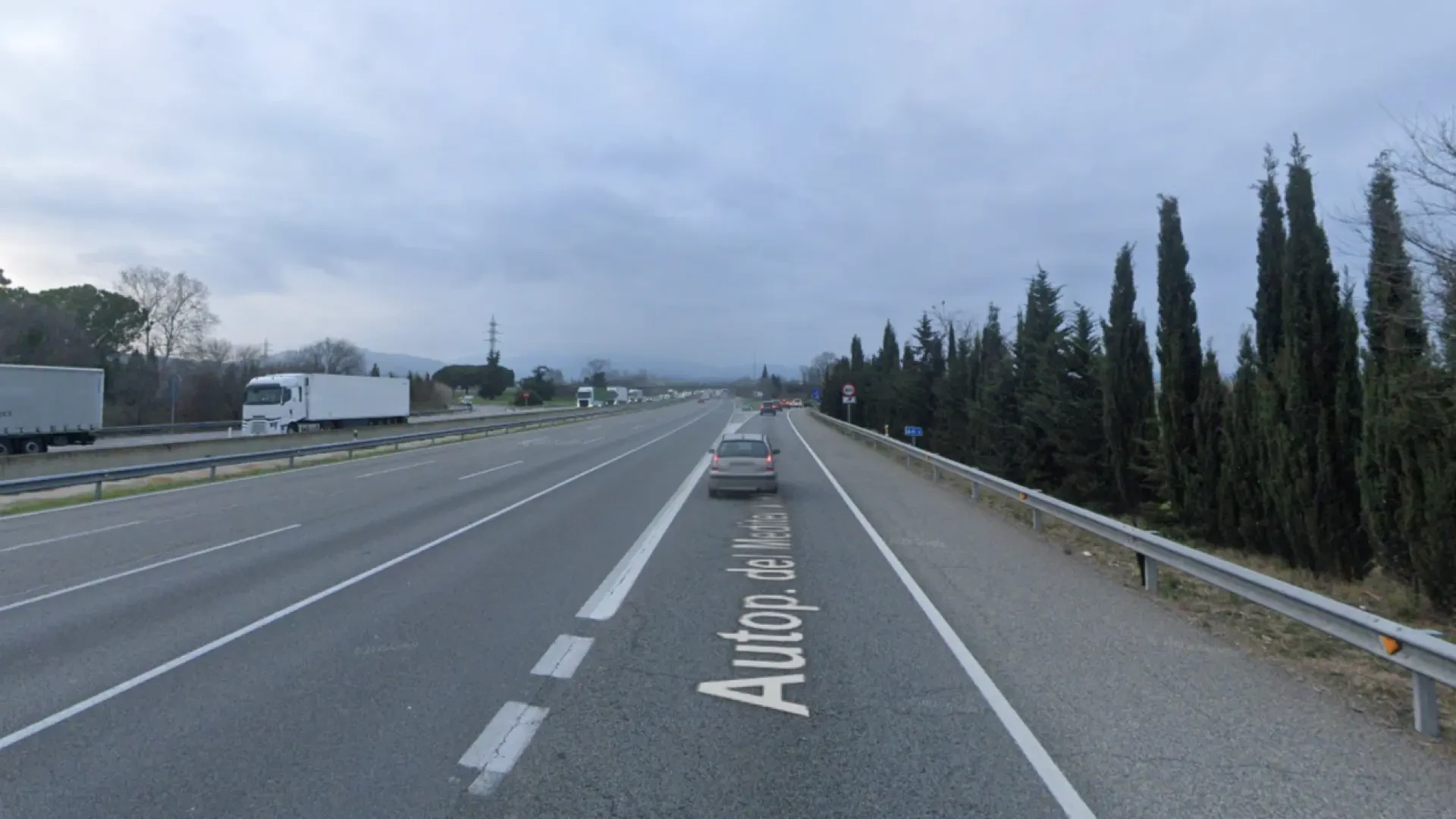 Accidente múltiple en la AP-7: un muerto y siete heridos, dos de ellos graves