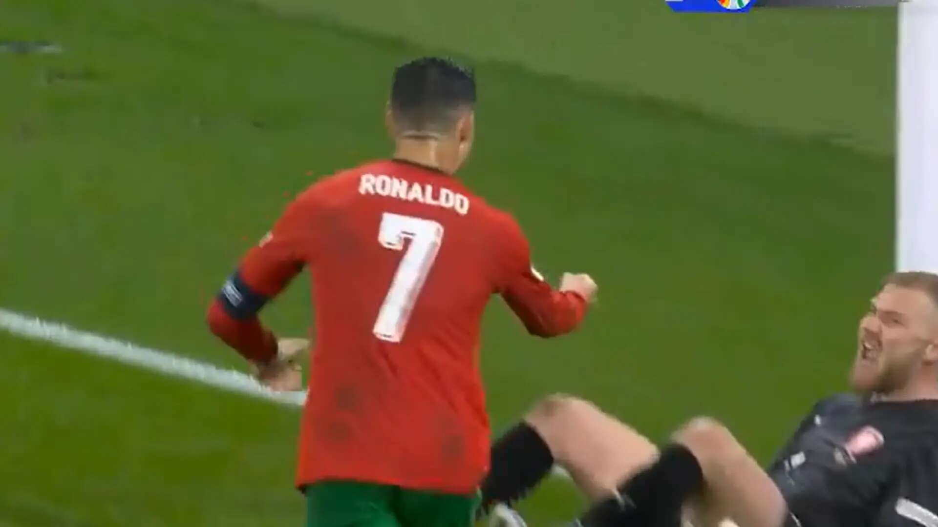 El antideportivo gesto de Cristiano en el 2-1 de Portugal a República Checa