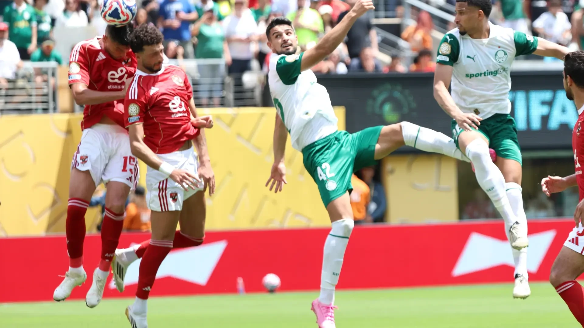 El riesgo de tormenta eléctrica suspende el Palmeiras-Al-Ahly del Mundial de Clubes