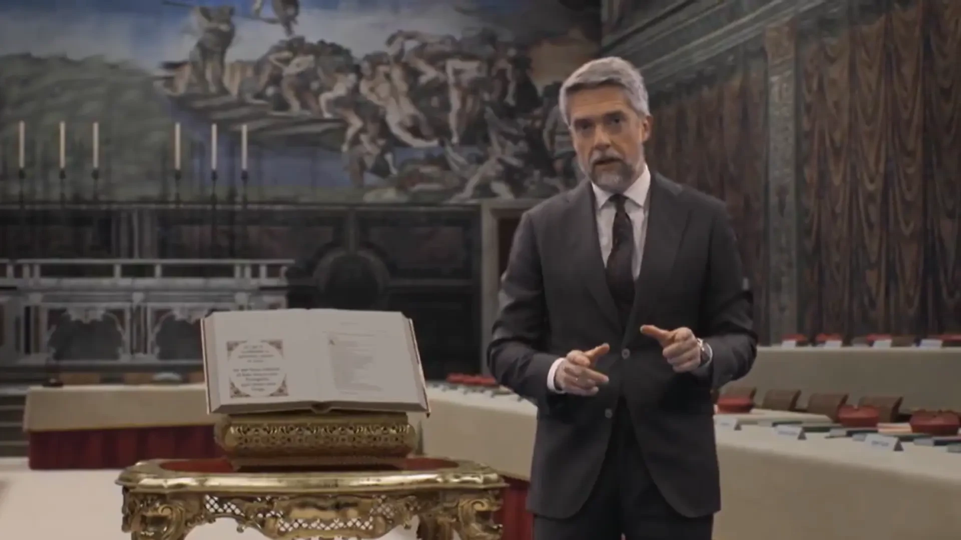 Franganillo se 'cuela' en la Capilla Sixtina: así fue su espectacular informativo inmersivo sobre el cónclave para elegir al nuevo Papa 