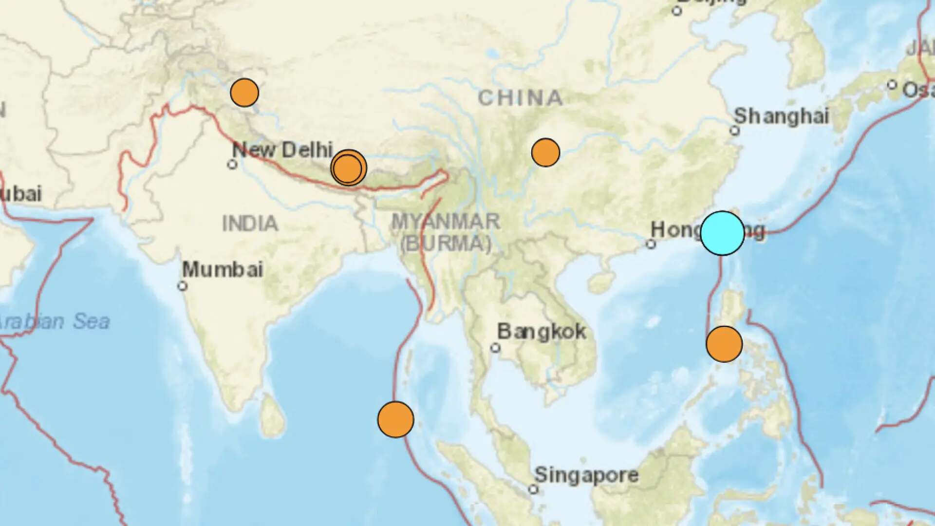 Un terremoto de magnitud 6,4 provoca daños en el sur de Taiwán