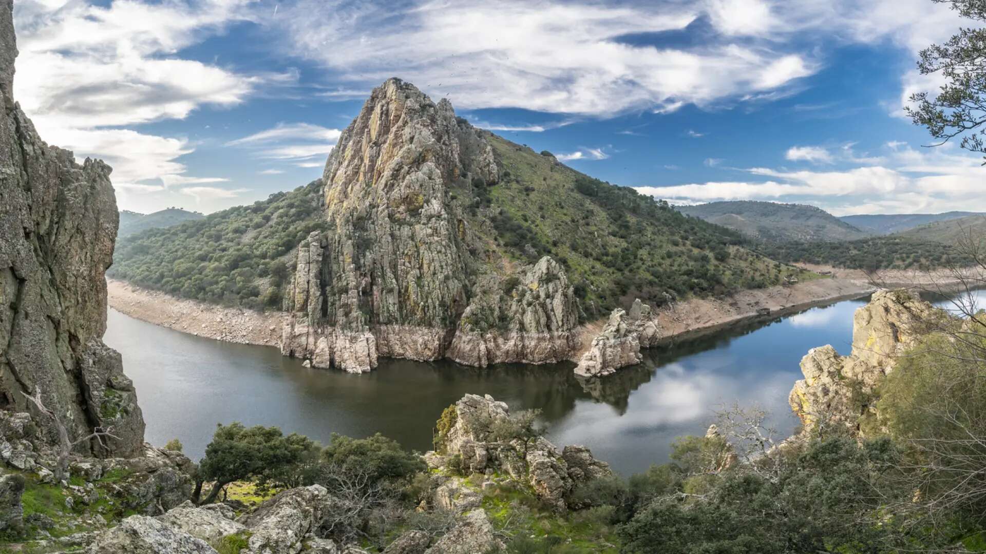 El único pueblo del Parque Nacional de Monfragüe: una pequeña pedanía de solo 11 habitantes