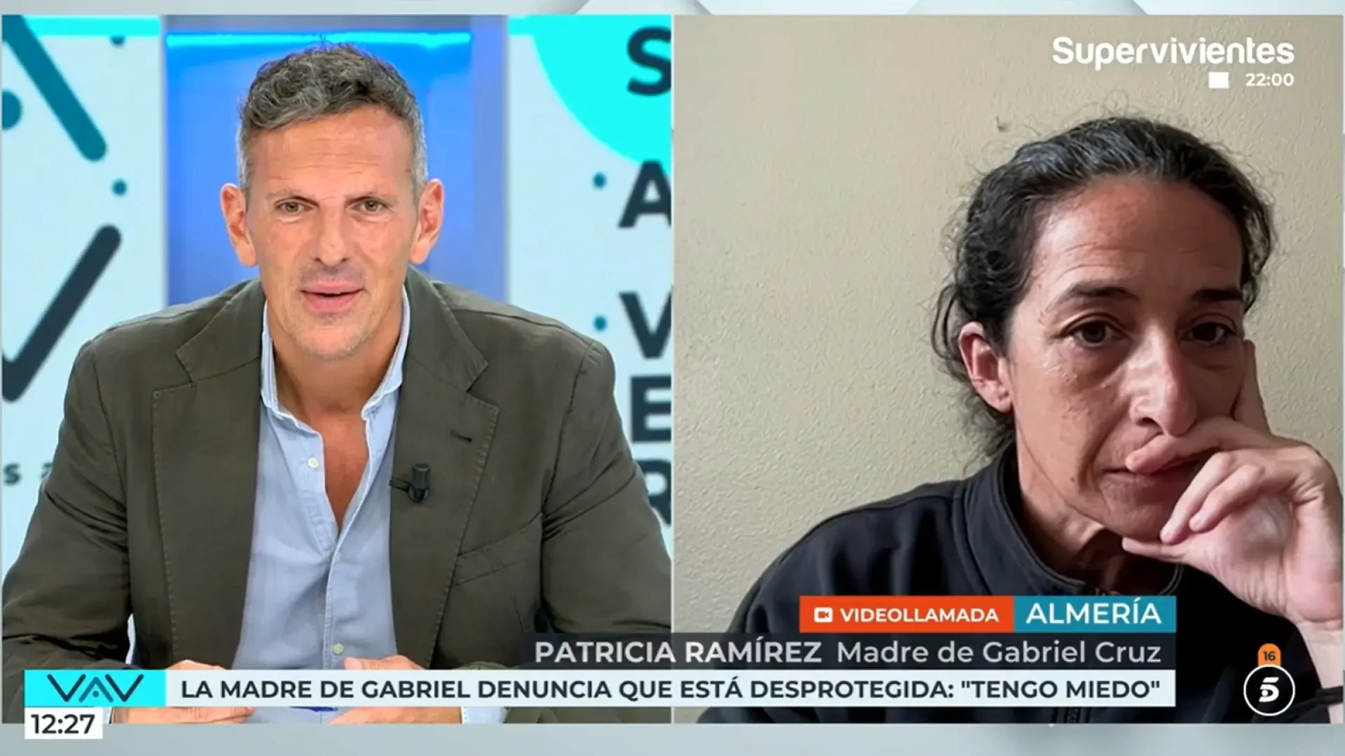 Patricia Ramírez, madre de Gabriel Cruz: 