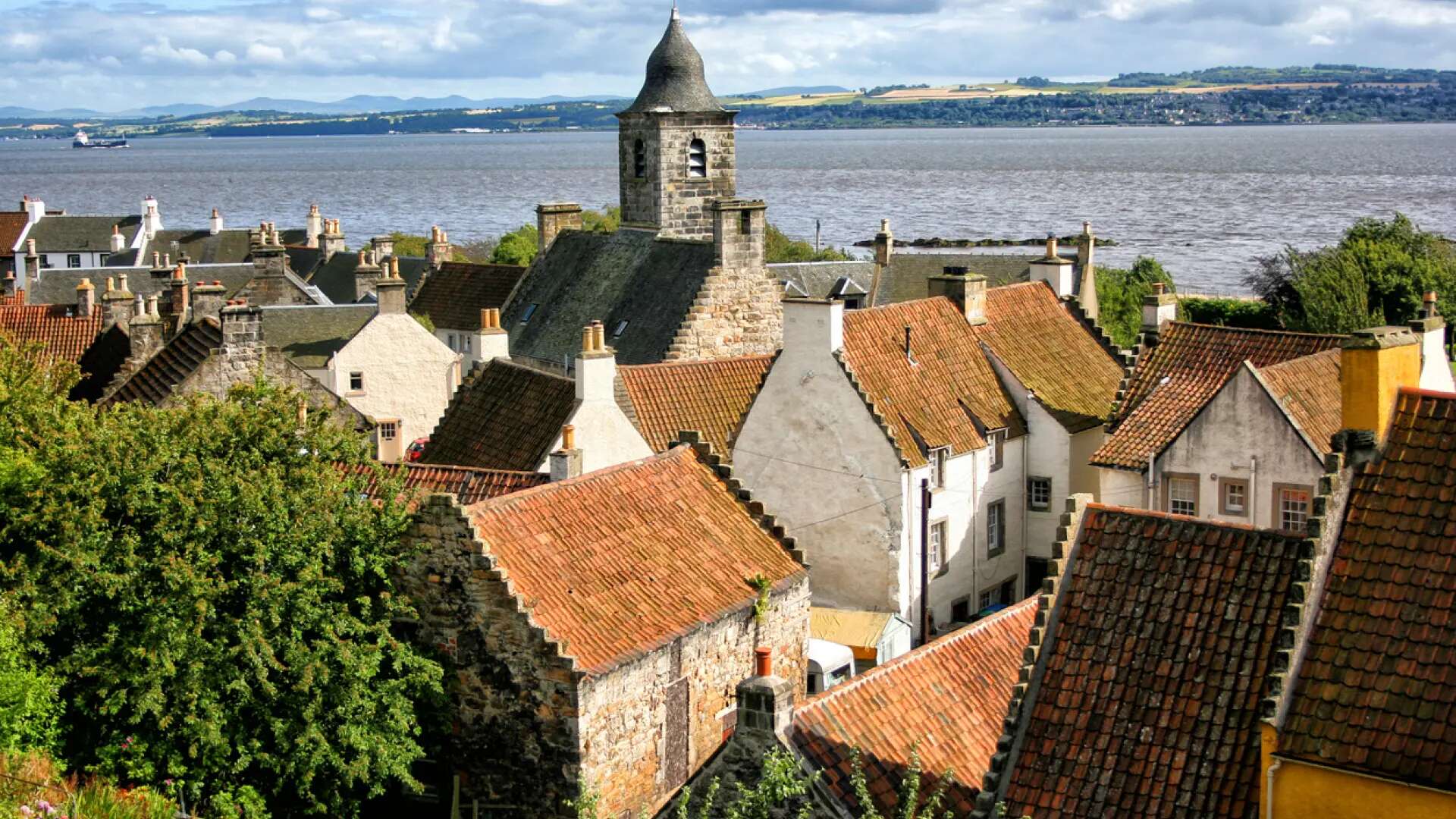 El pueblo cerca de Edimburgo donde se rodó la serie 