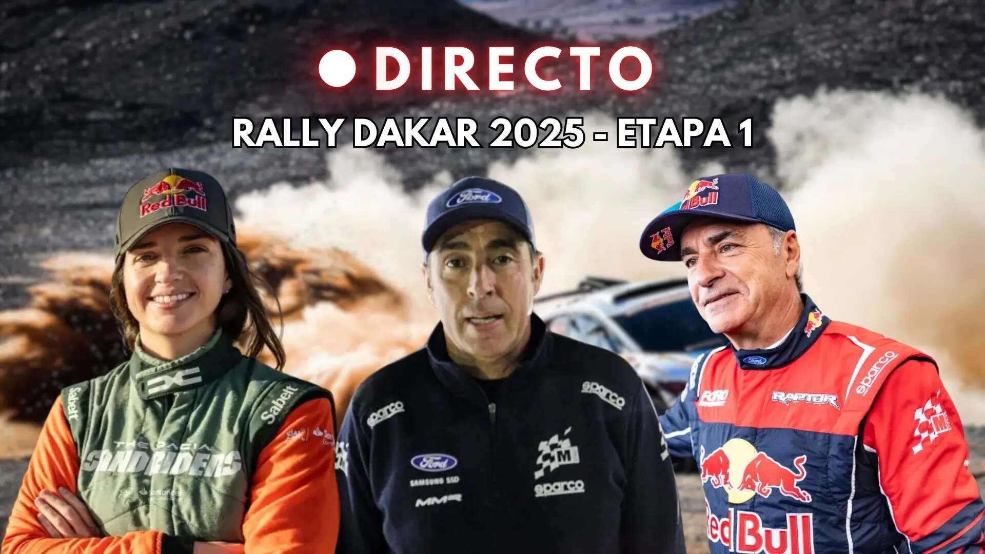 Rally Dakar 2025, en directo: resultados y última hora de Carlos Sainz, Nani Roma y Cristina Gutiérrez en la Etapa 1