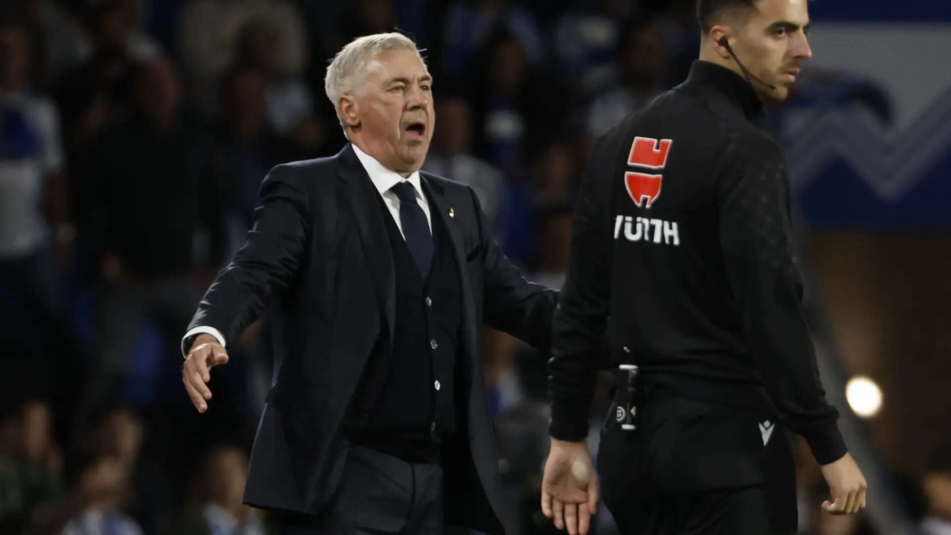 La dura autocrítica de Ancelotti tras la victoria gris del Madrid ante la Real Sociedad: 