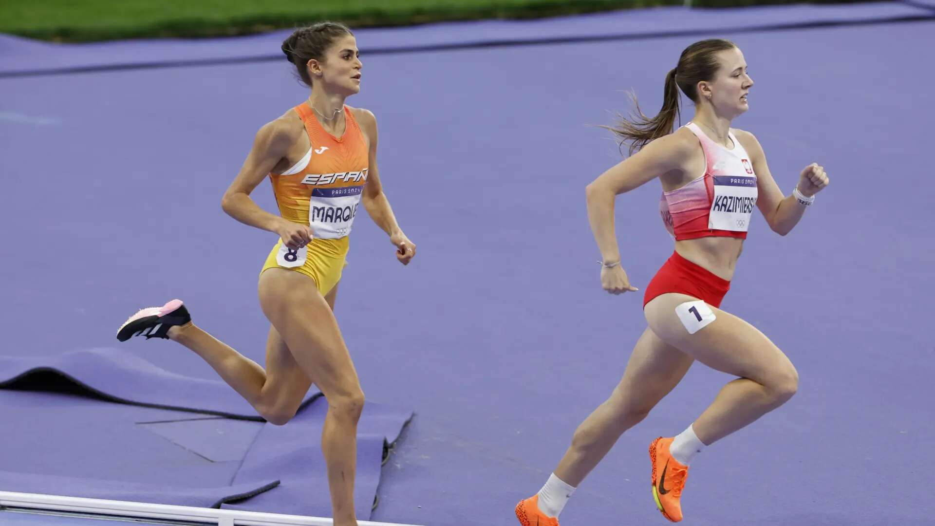 Águeda Marqués desvela su celebración tras lograr marca personal en la final del 1.500m: 