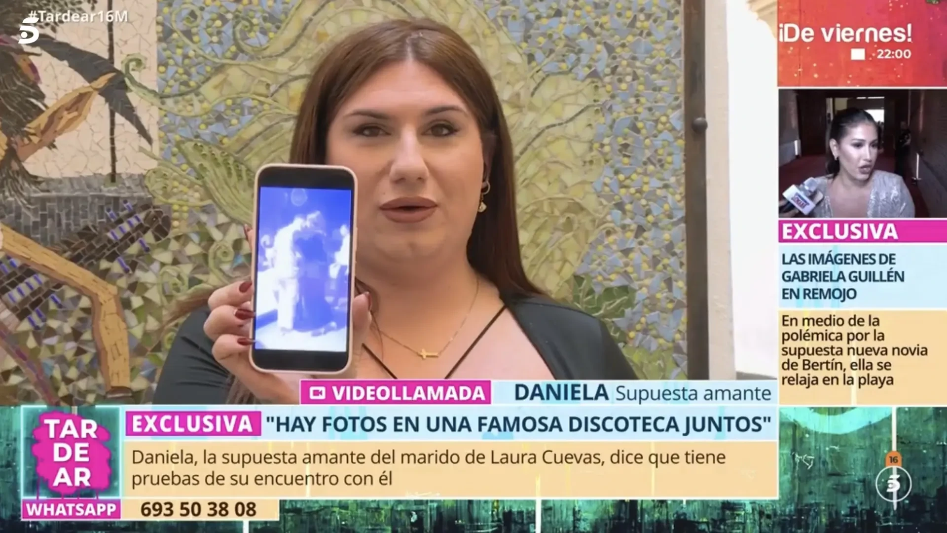 Daniela, amante del marido de Laura Cuevas, sobre su encuentro en el hotel: 