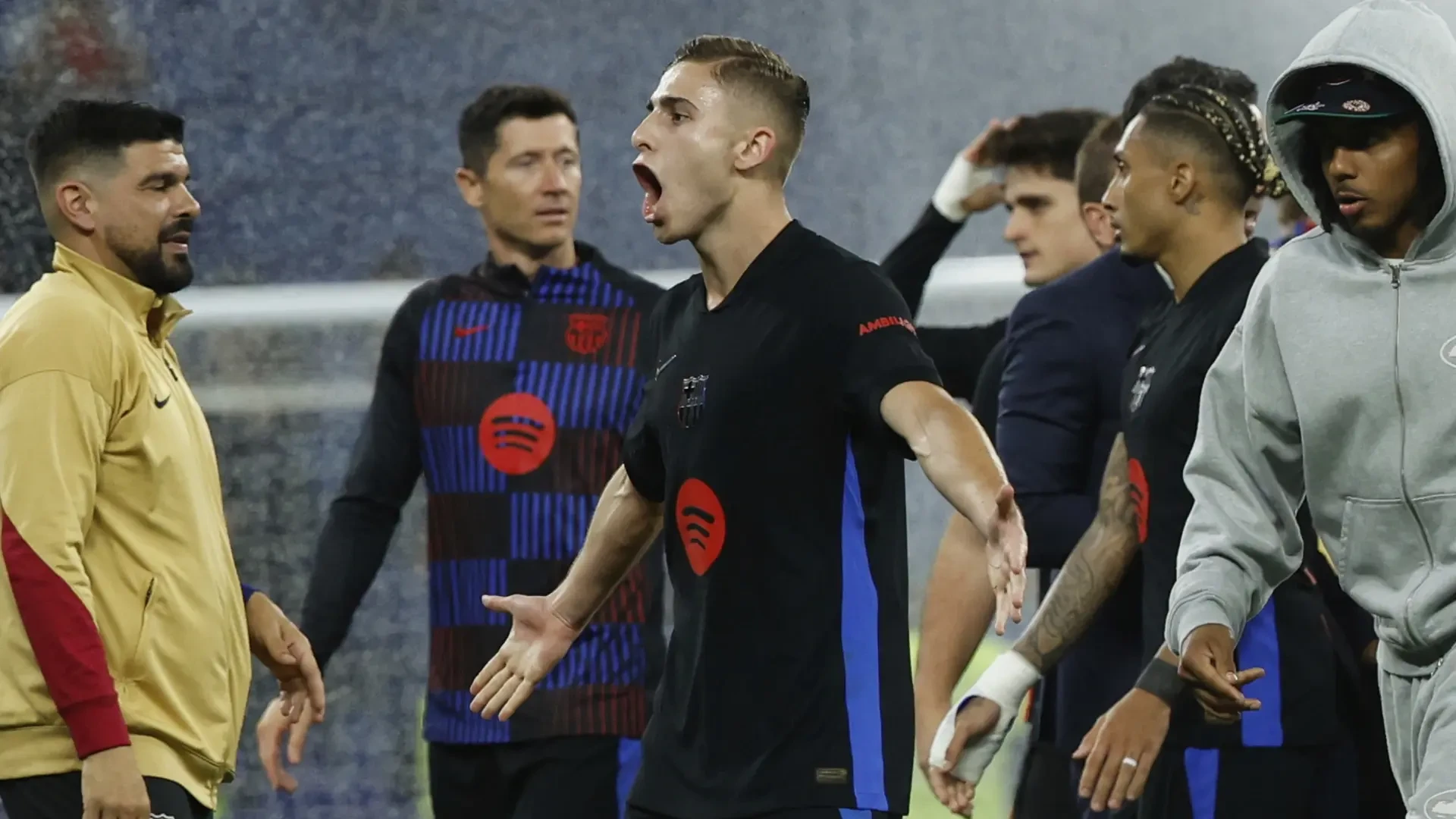 La respuesta de Fermín a las críticas del Espanyol por celebrar la Liga en Cornellá: 