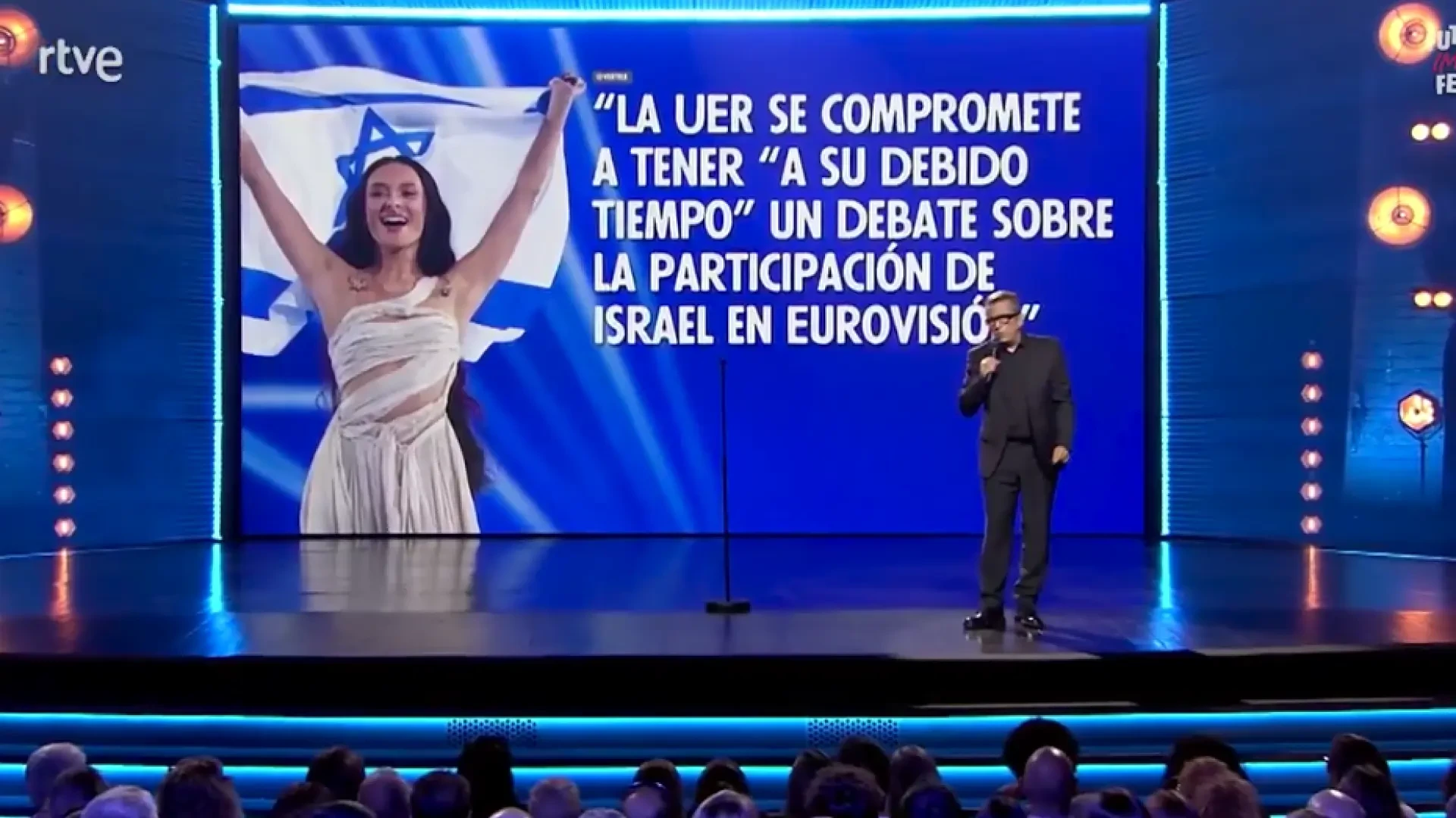 Buenafuente critica a Eurovisión por incluir a Israel: 