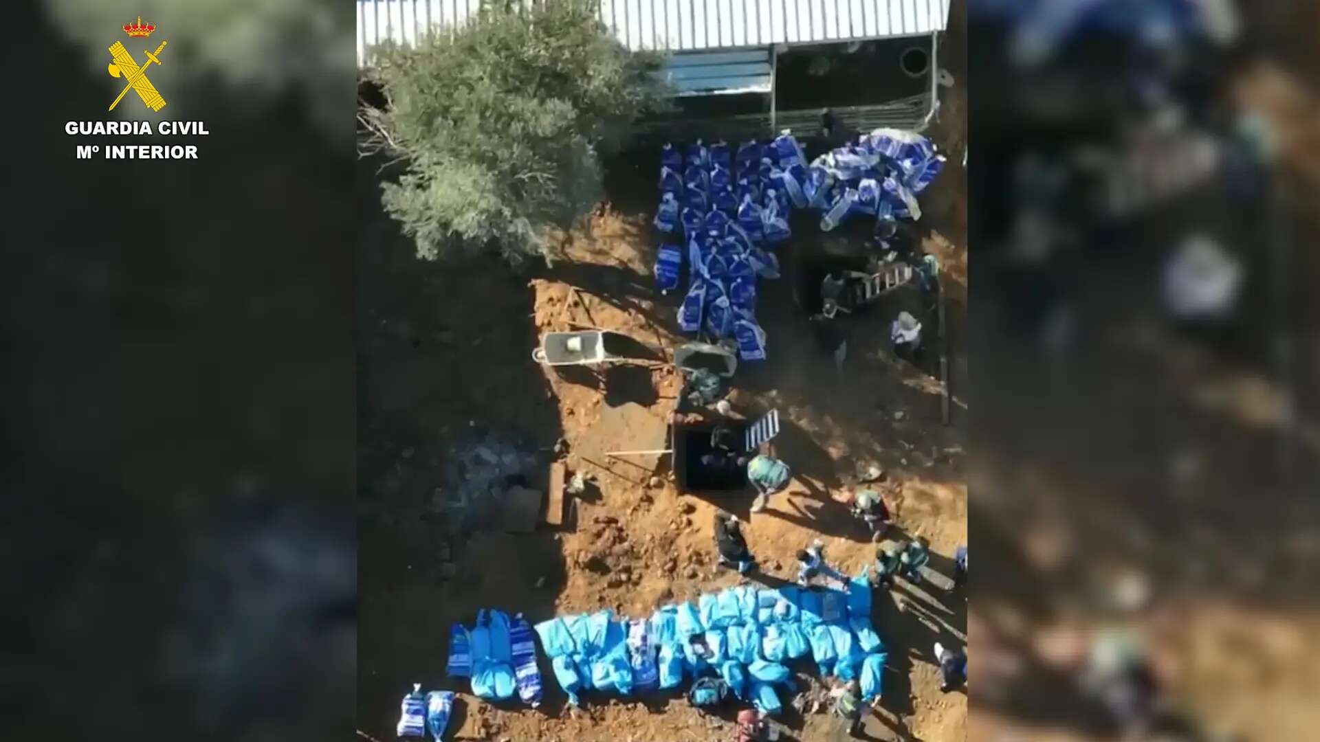 Incautado el mayor alijo de cocaína introducido por narcolanchas en el sur de España