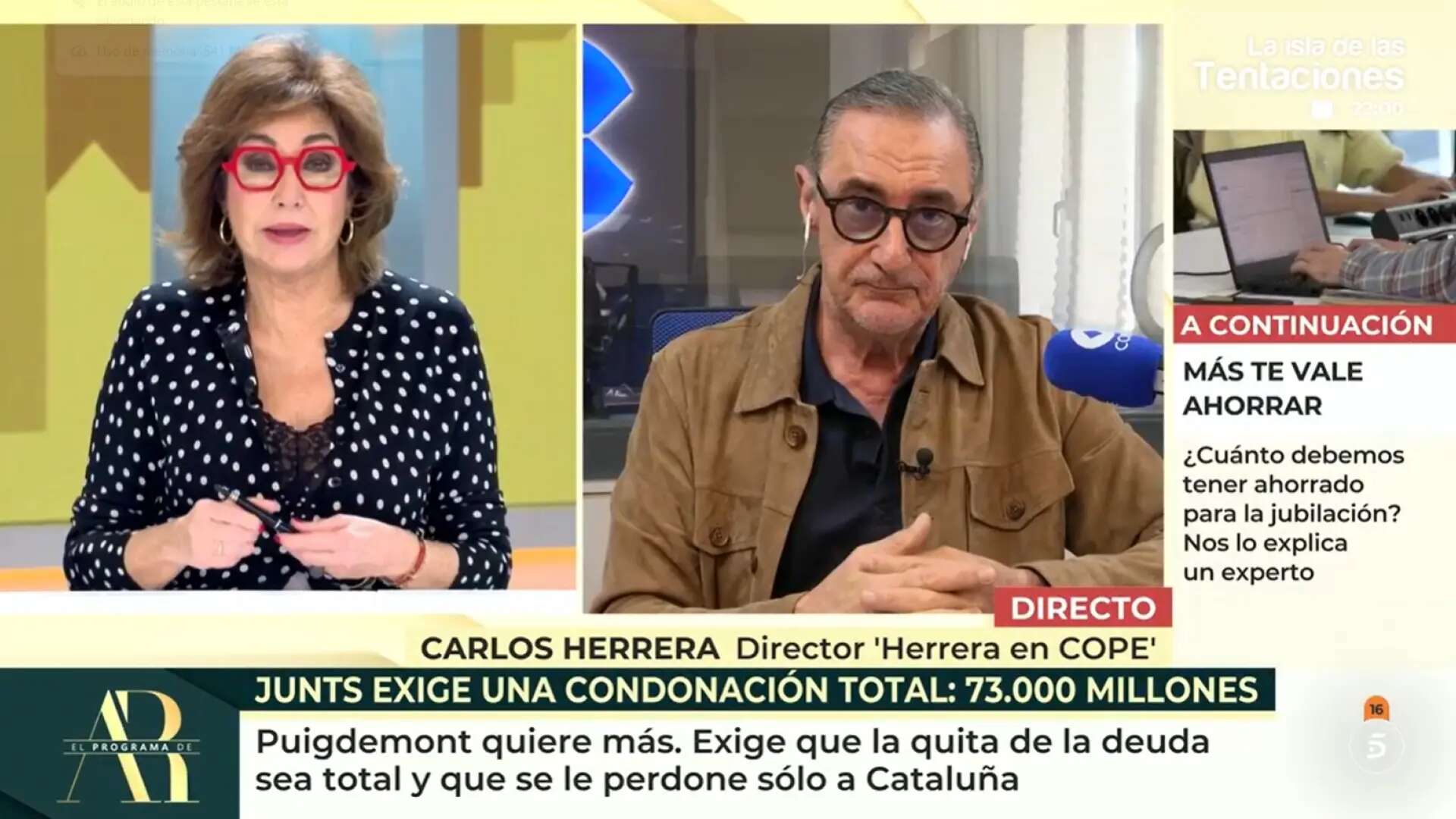 Carlos Herrera, sobre la queja de Yolanda Díaz por un piropo: 