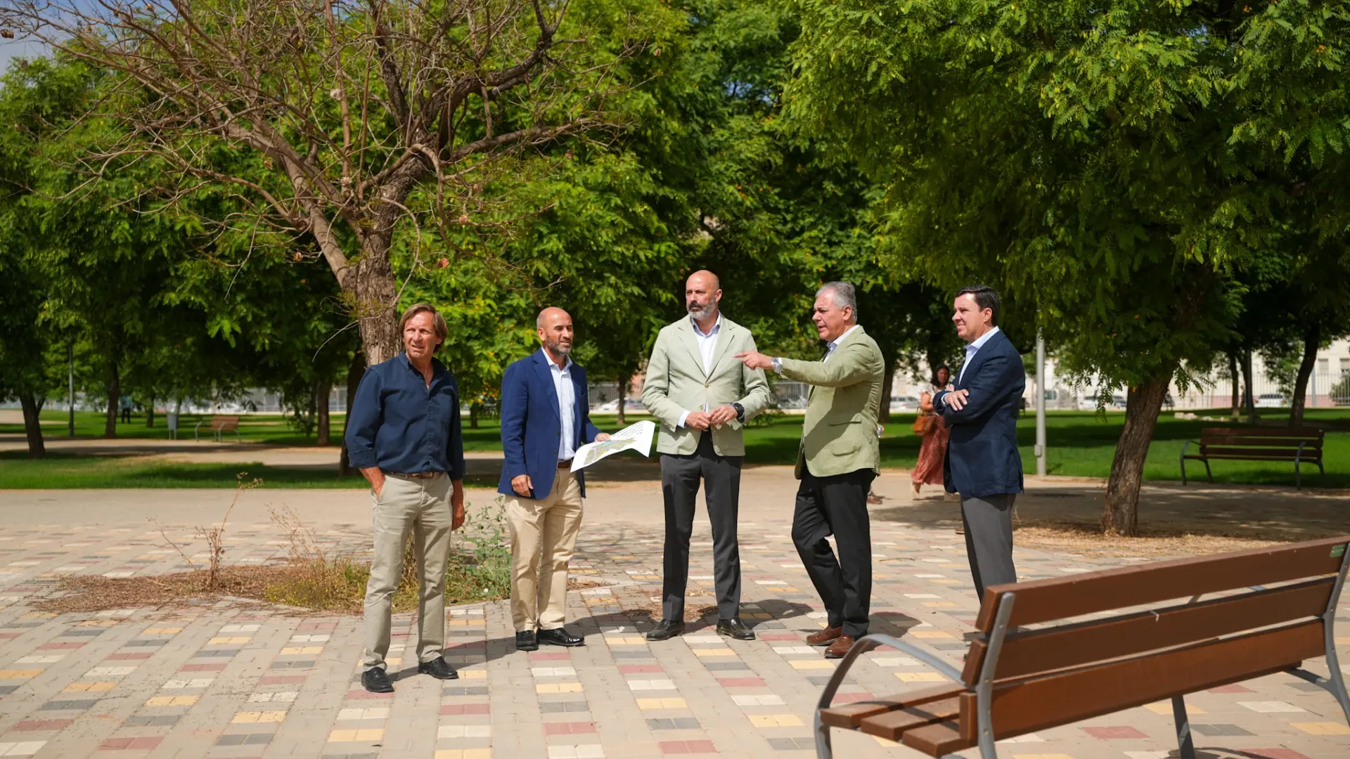 Sevilla estrena este verano un nuevo pulmón verde de siete hectáreas con cerca de un millar de árboles, juegos y pistas deportivas