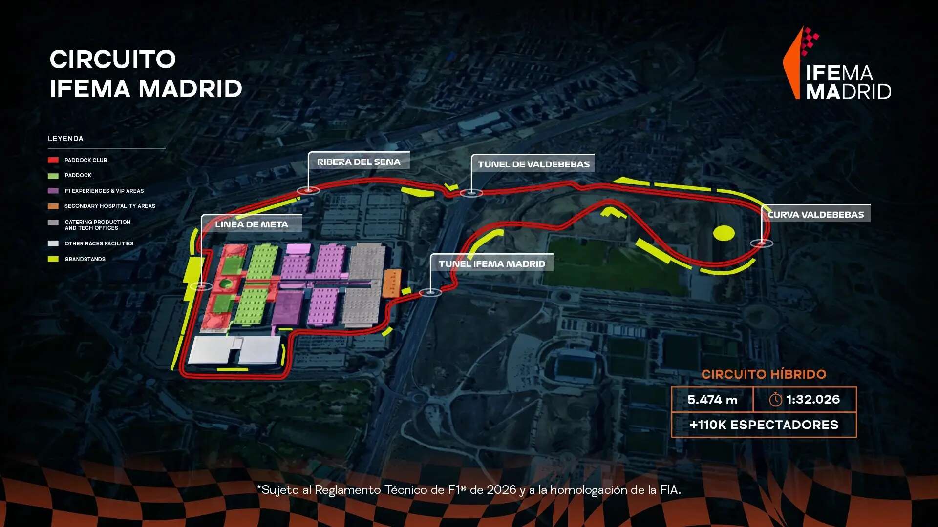 Ifema se prepara para construir el circuito de F1 de Madrid: saca a licitación las obras y estima un coste de más de cien millones