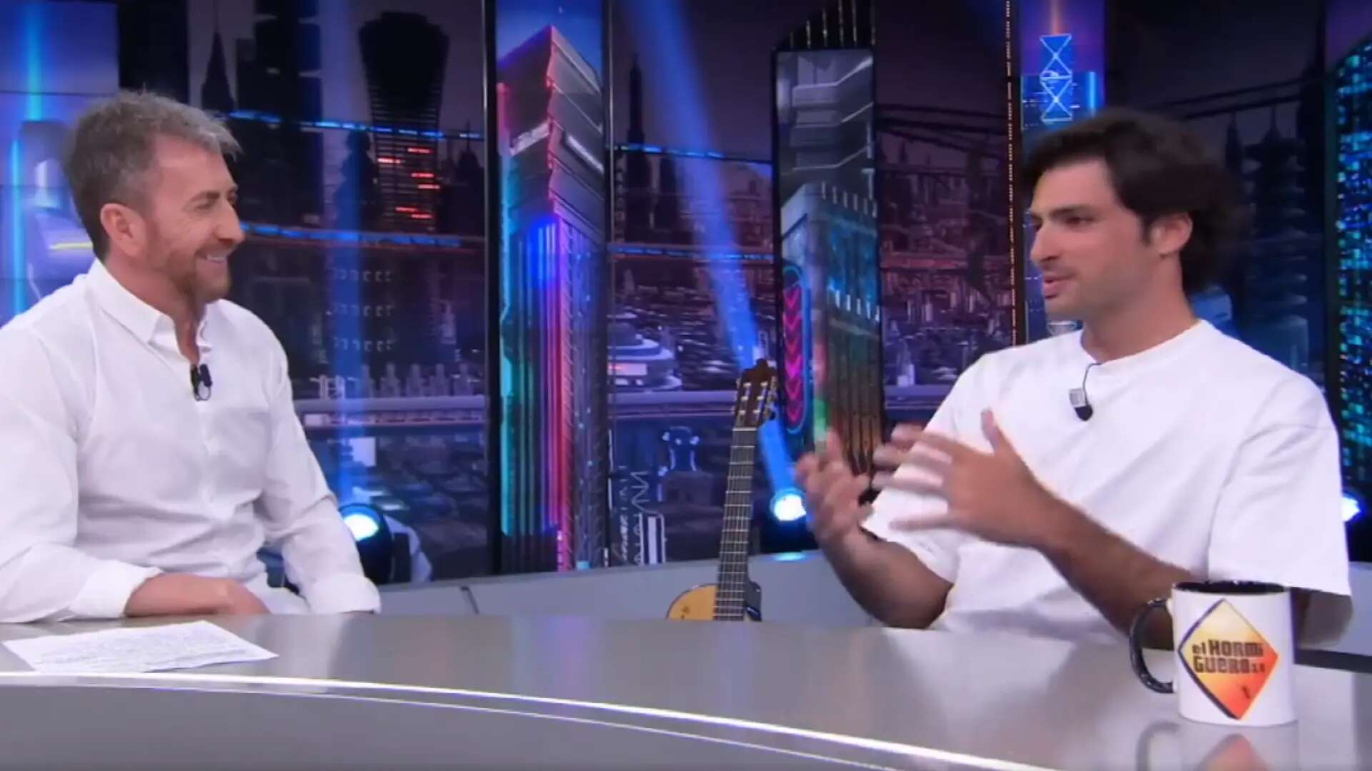 Carlos Sainz desvela en 'El Hormiguero' el momento en el que se confundió de Ferrari: 