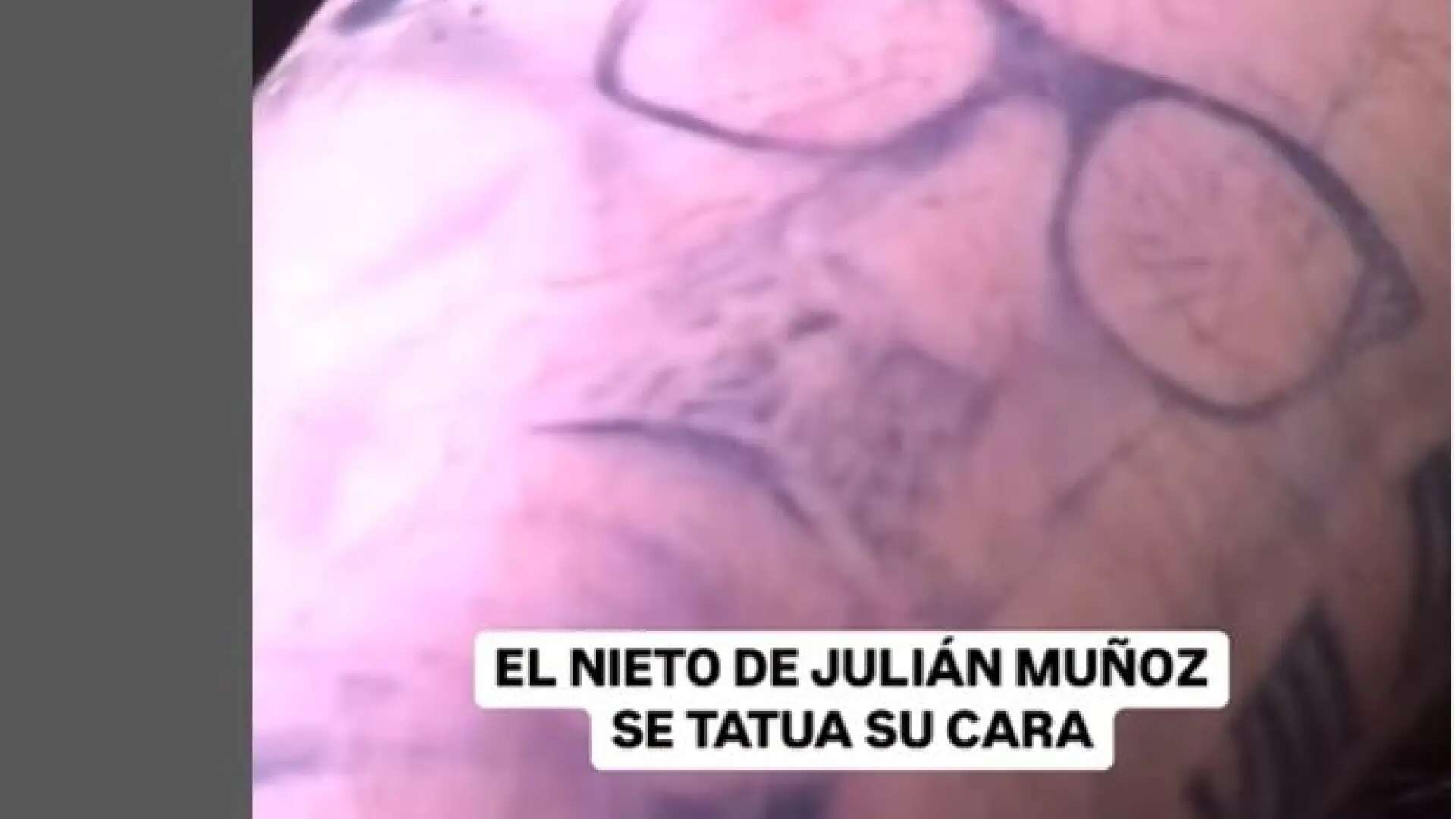 Fran Redondo se tatúa el rostro de Julián Muñoz en el brazo: 