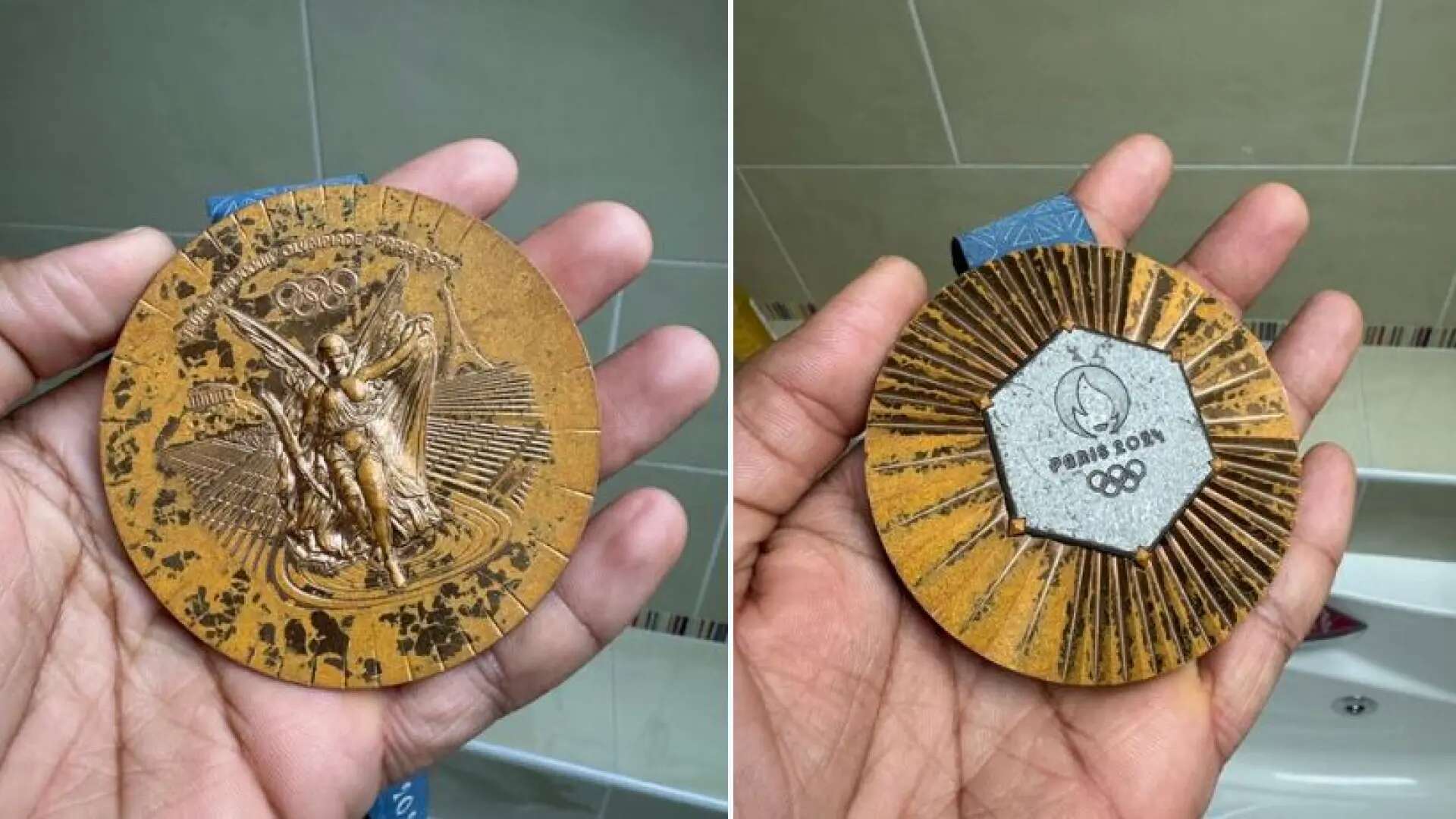 La chapuza con las medallas de París 2024: un centenar de atletas la devuelven y la empresa niega su responsabilidad