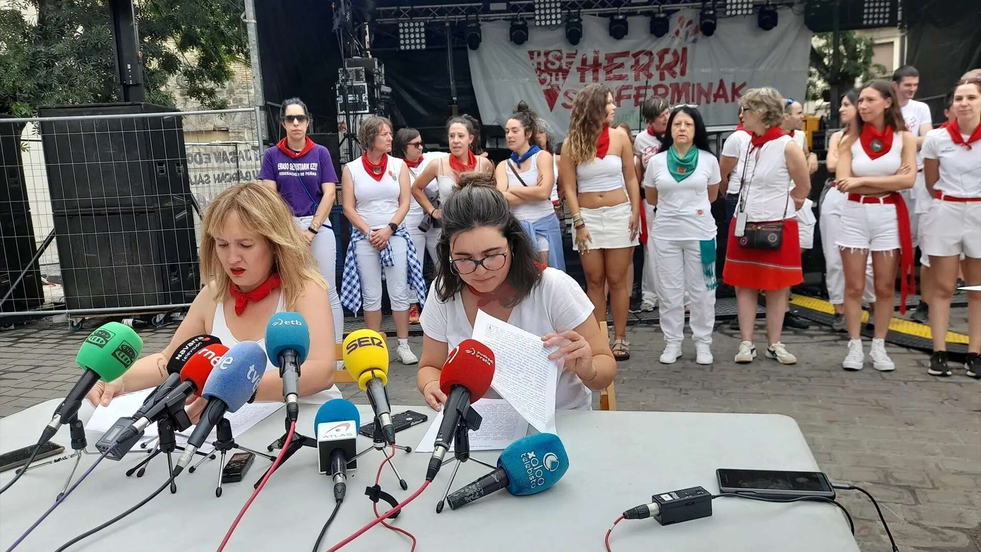 Los Sanfermines dejan ya 11 agresiones sexuales, tres de ellas de alta intensidad