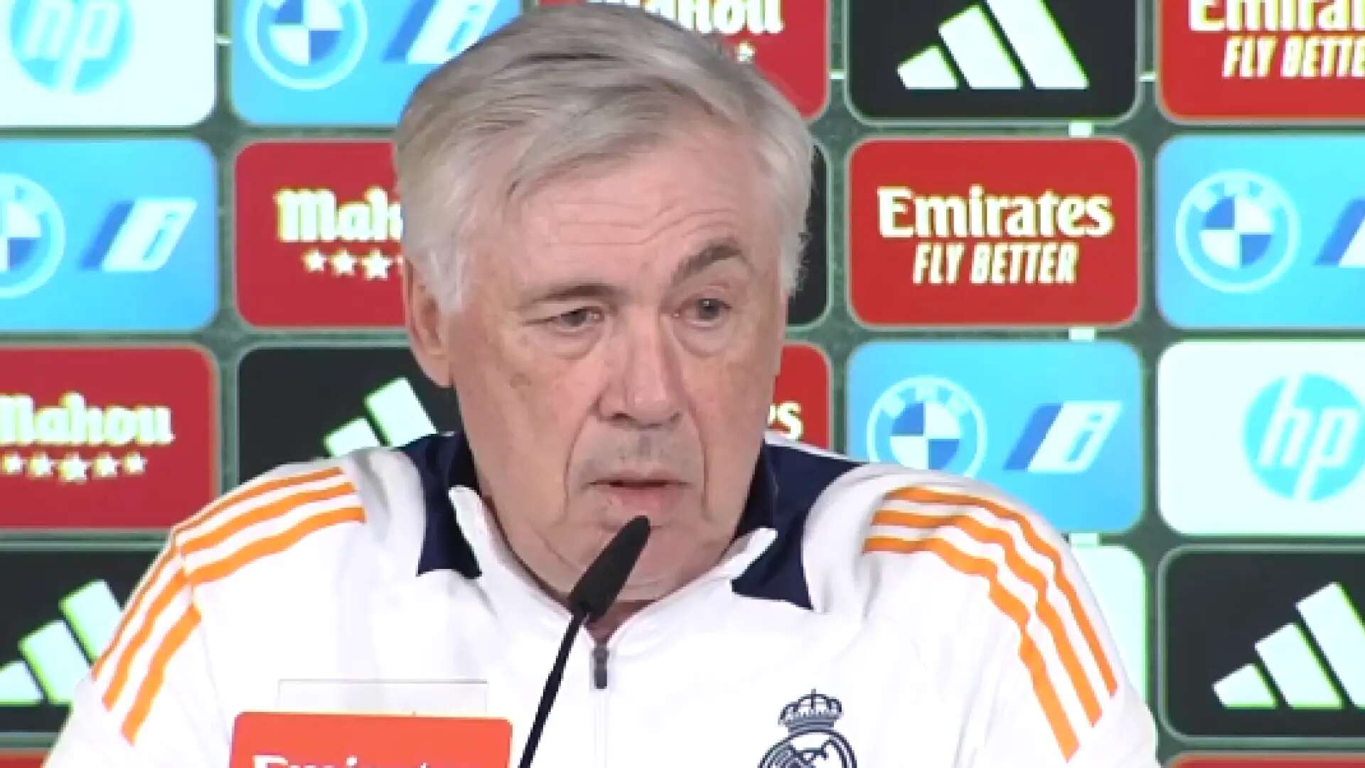 Carlo Ancelotti, cansado de que le pregunten por el tema de Vinícius y Arabia: 