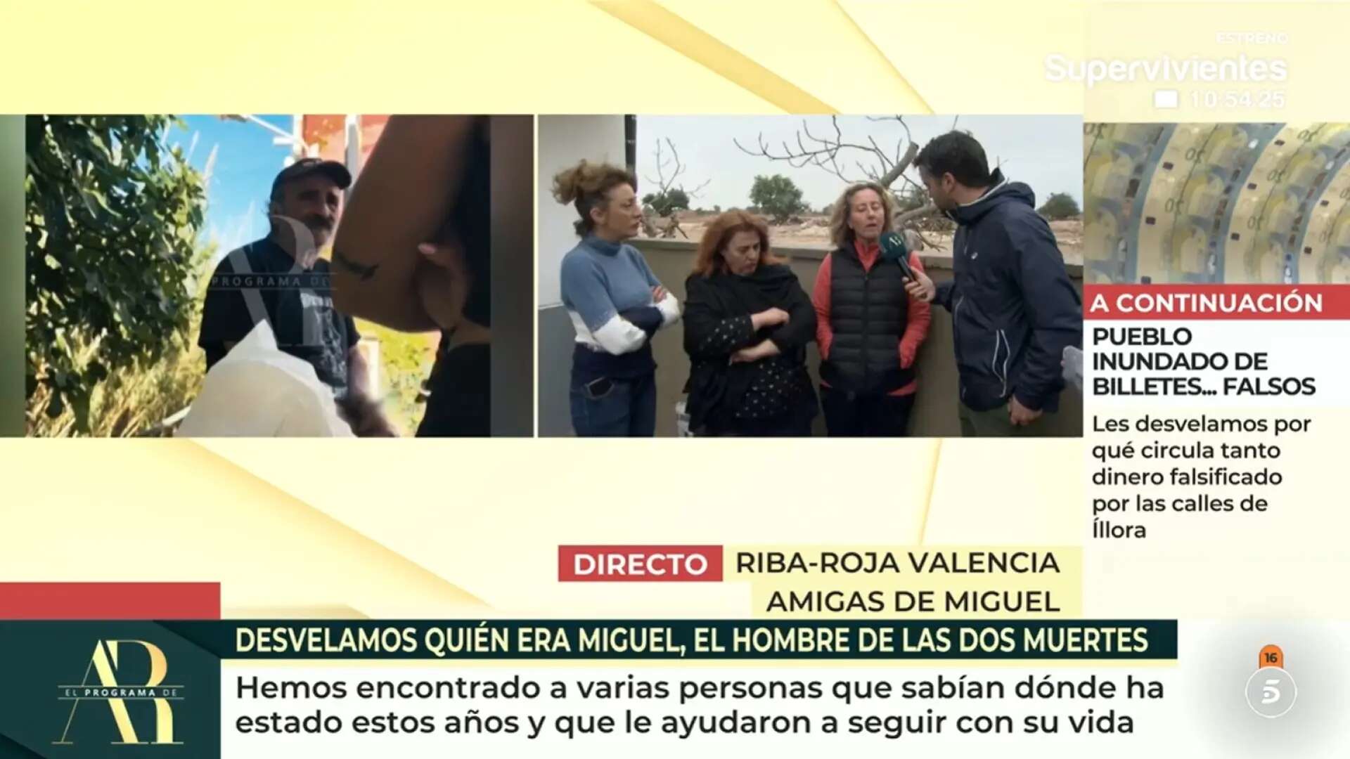 Vecinas de Ribarroja hablan de Miguel, el hombre que 'murió dos veces': 