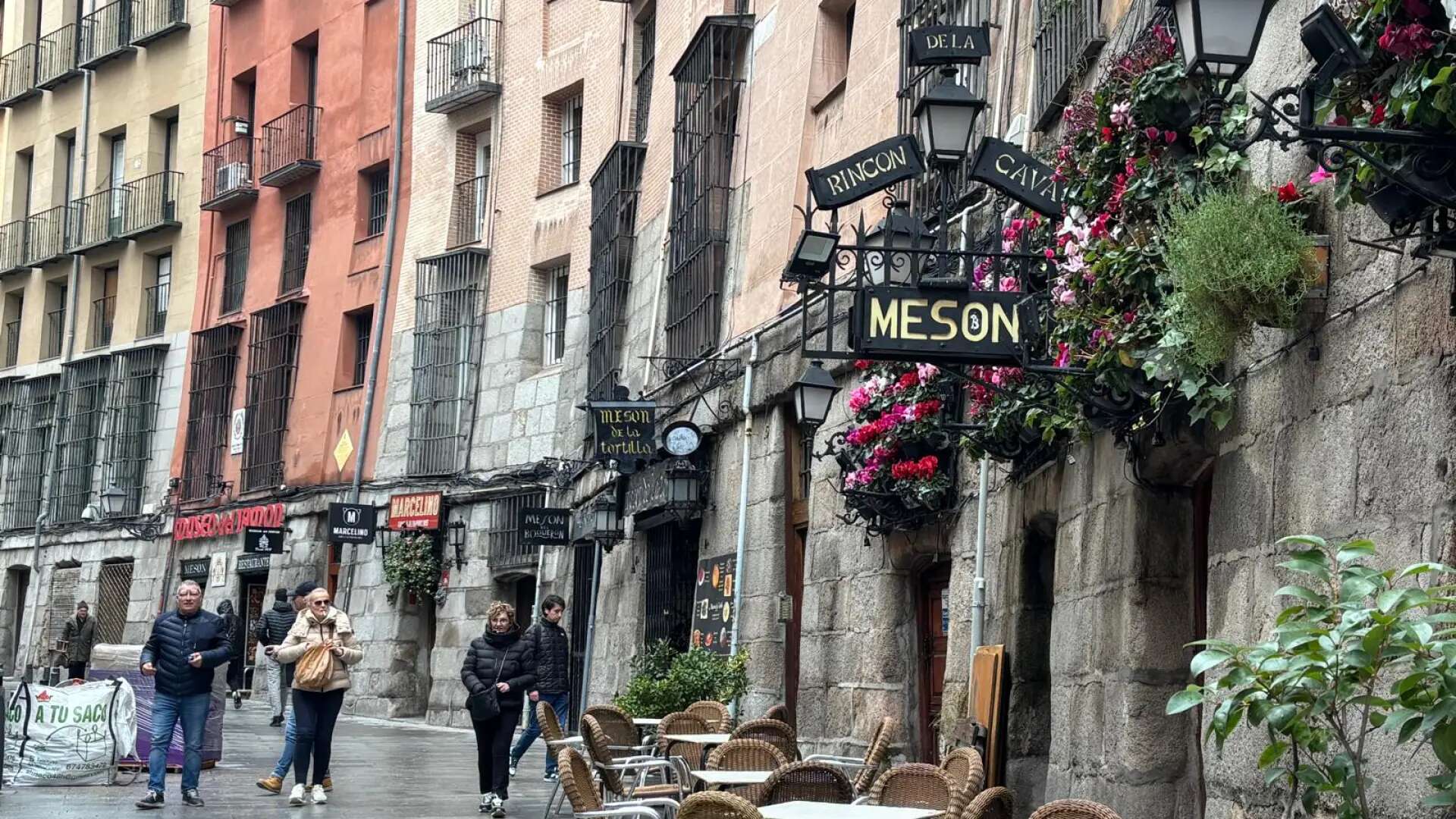 Una Plaza Mayor de anuncio en Madrid: 