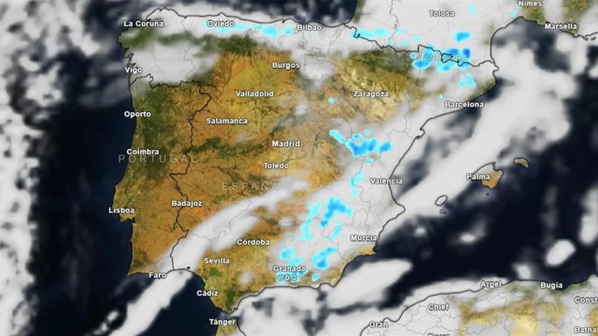 Más calor y tormentas de granizo a parte de España en las próximas horas: cinco comunidades en alerta