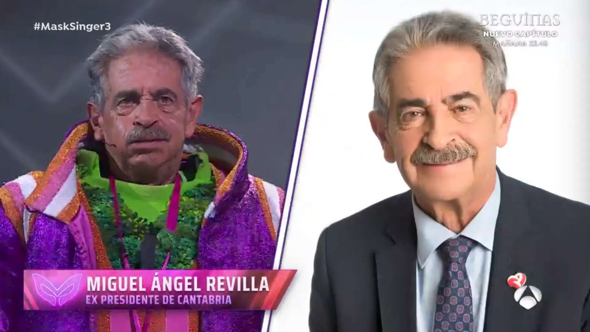 Miguel Ángel Revilla regala un momentazo en 'Mask Singer': 